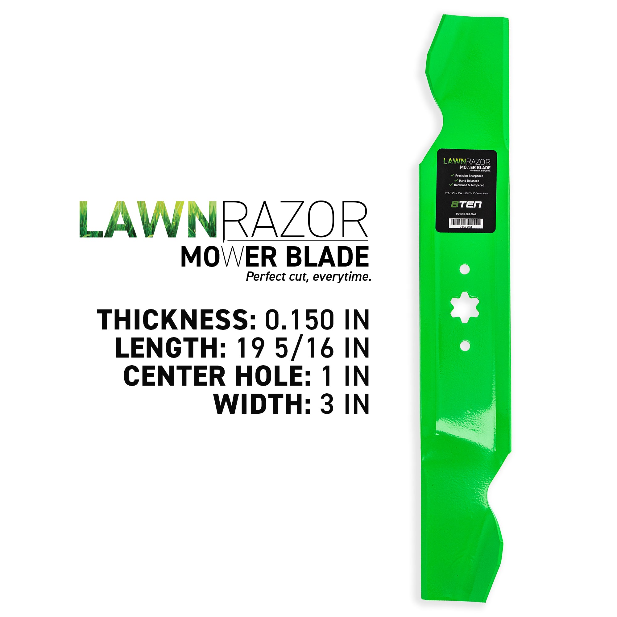 8TEN MK1005109 Mower Deck Rebuild Kit for Stens Oregon MTD Cub