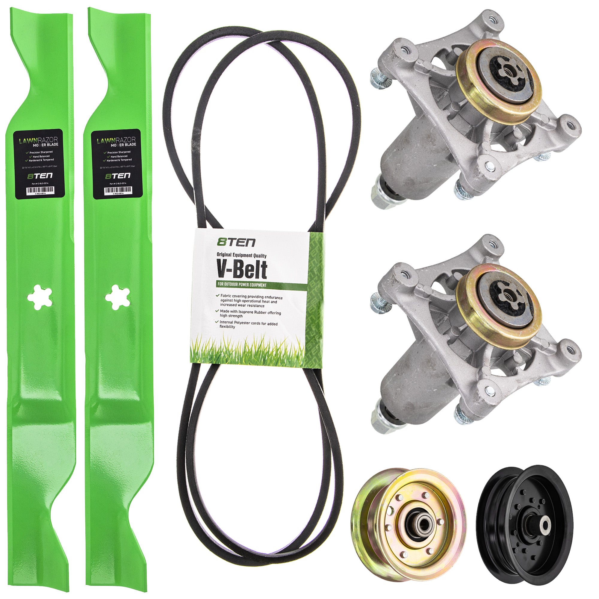 Mower Deck Rebuild Kit for zOTHER Stens Oregon Murray MTD Cub Cadet Troy-Bilt Husqvarna 8TEN MK1005111