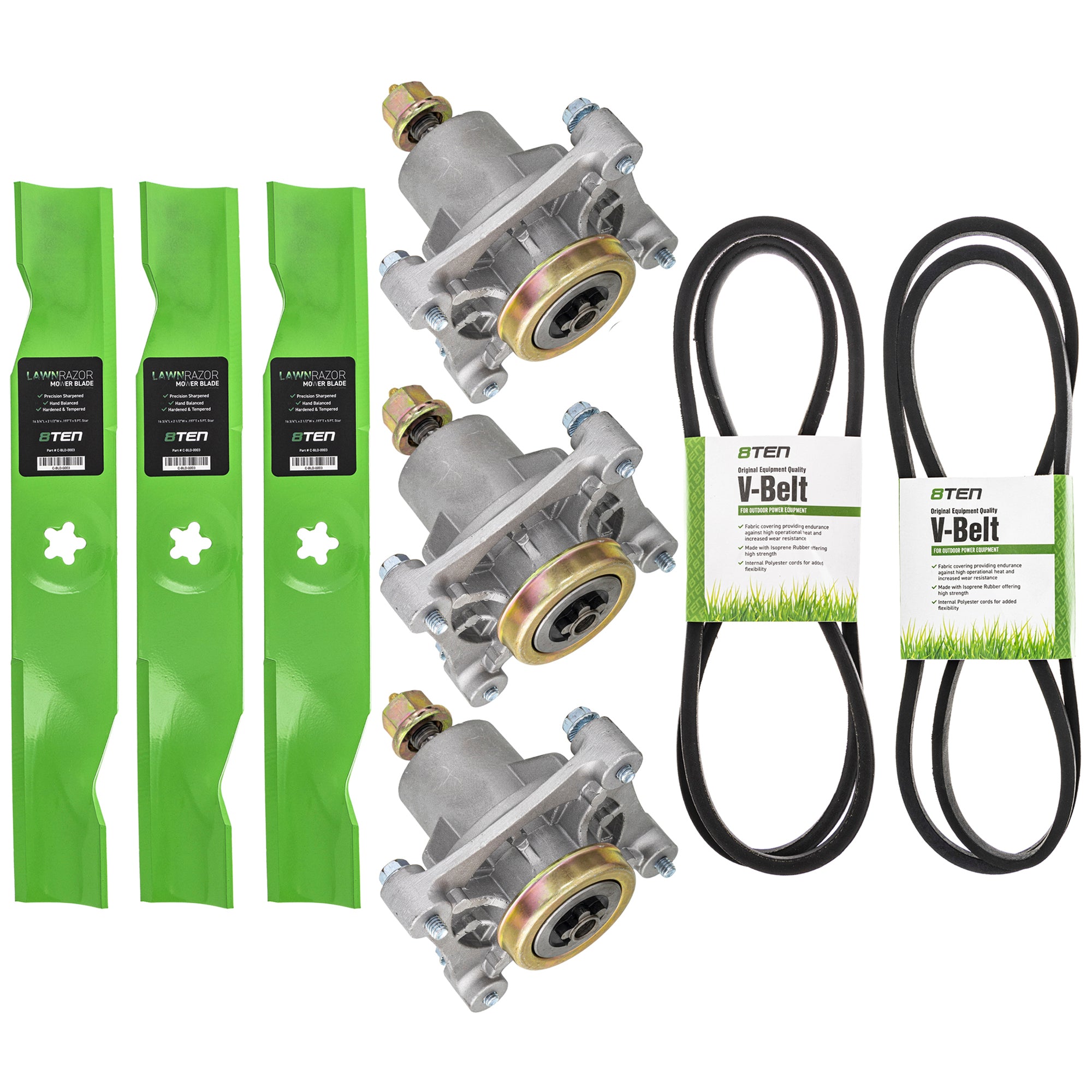 Mower Deck Rebuild Kit for zOTHER Walbro Toro Exmark Stens Oregon Murray MTD Cub Cadet 8TEN MK1005122