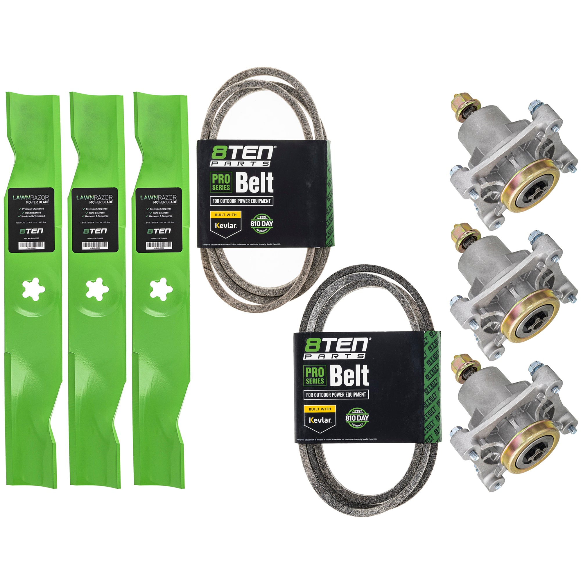 Mower Deck Rebuild Kit for zOTHER Walbro Toro Exmark Stens Oregon MTD Cub Cadet Troy-Bilt 8TEN MK1005124