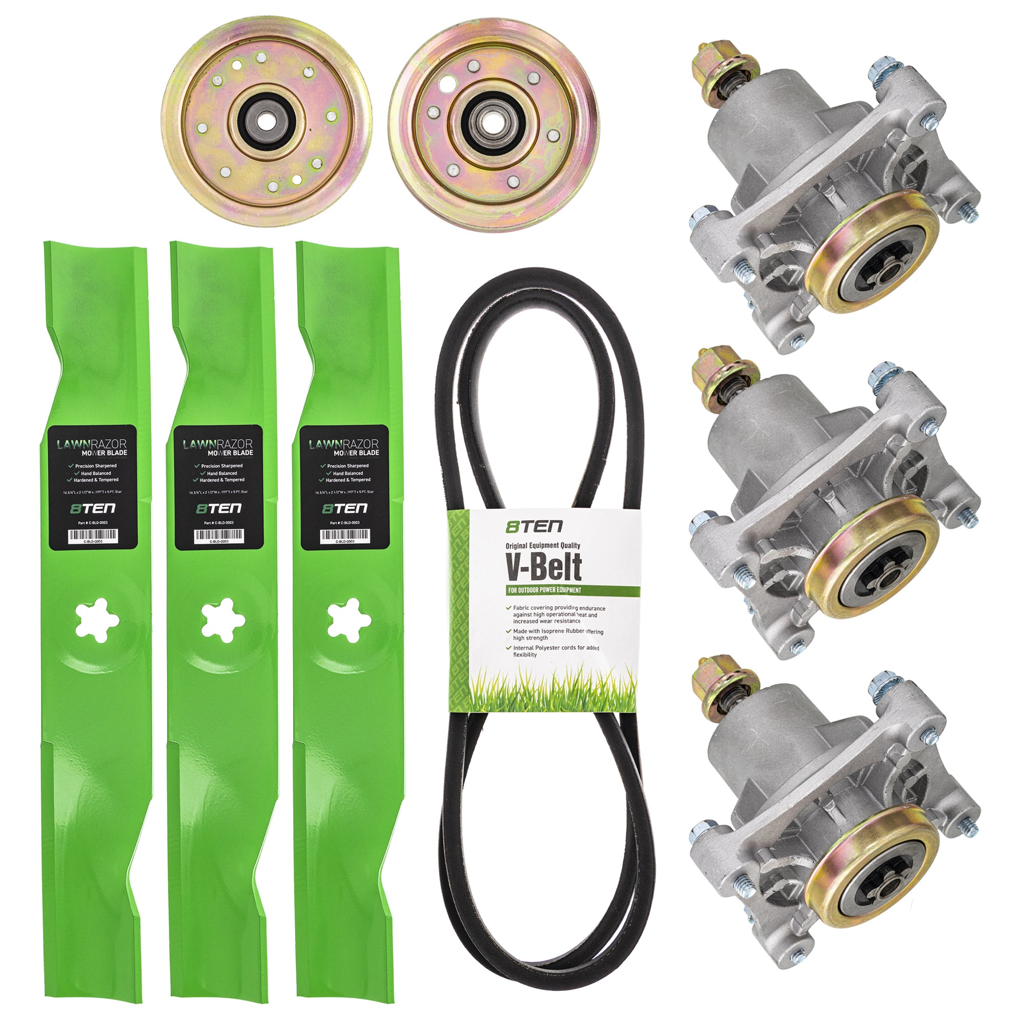 Mower Deck Rebuild Kit for zOTHER Walbro Stens Oregon Murray MTD Cub Cadet Troy-Bilt Kees 8TEN MK1005126