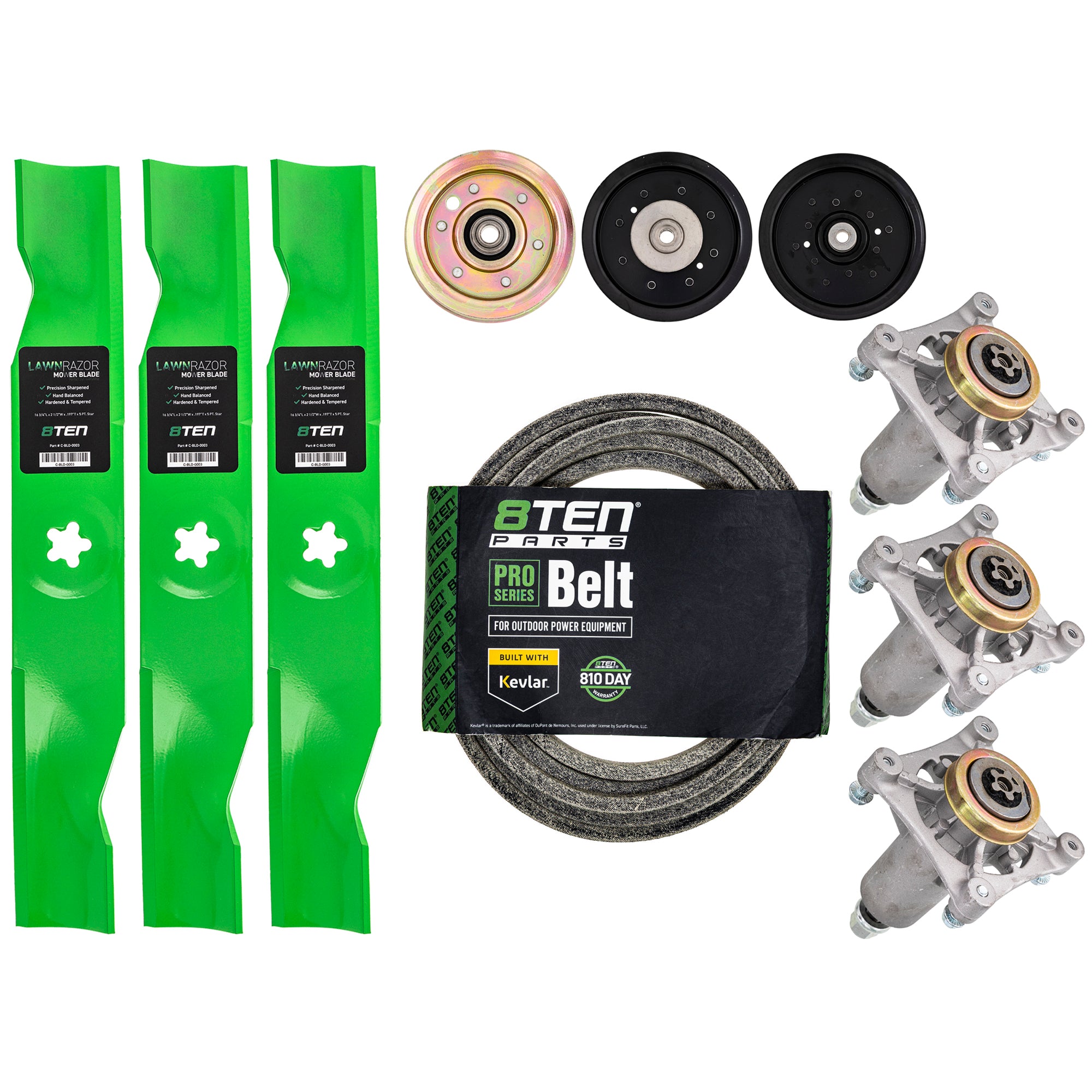 Mower Deck Rebuild Kit for zOTHER Walbro Toro Exmark Stens Oregon Murray MTD Cub Cadet 8TEN MK1005128