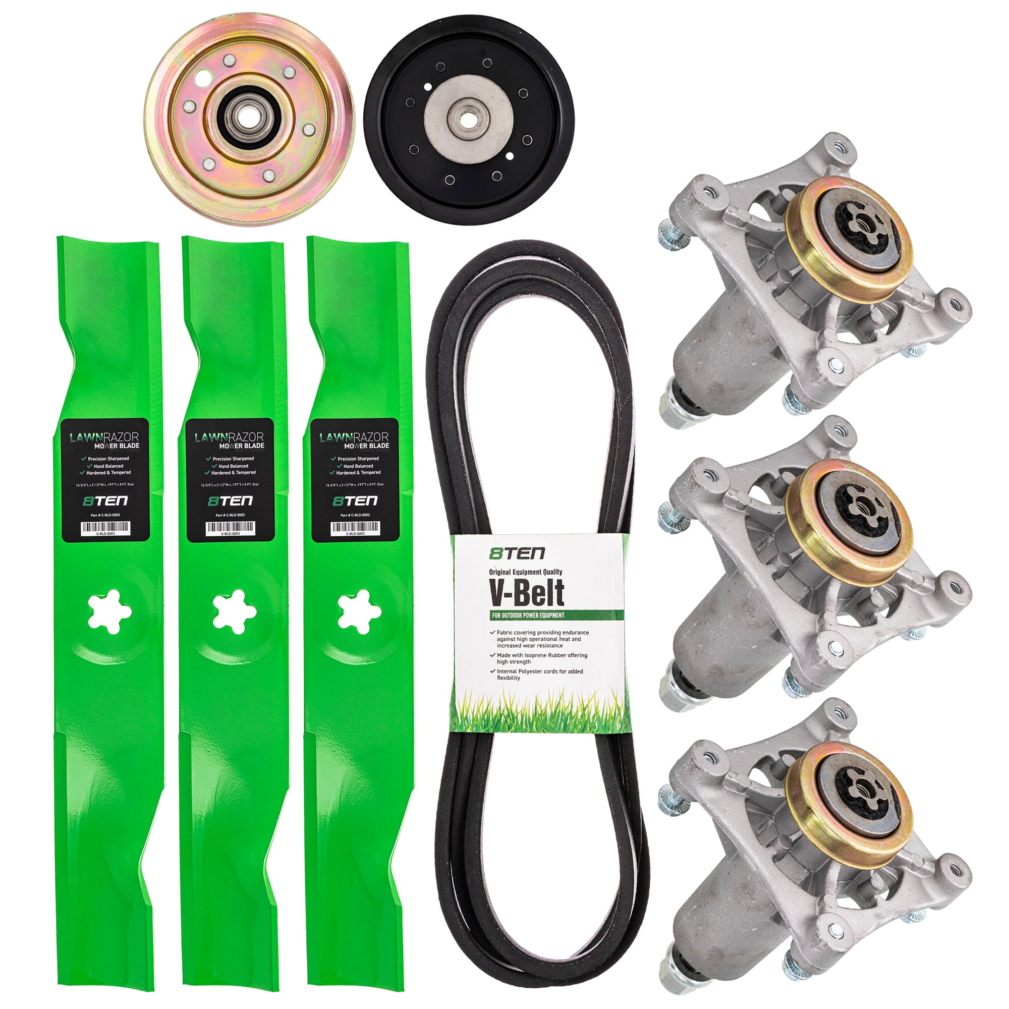Mower Deck Rebuild Kit for zOTHER Walbro Toro Exmark Stens Oregon Murray MTD Cub Cadet 8TEN MK1005129