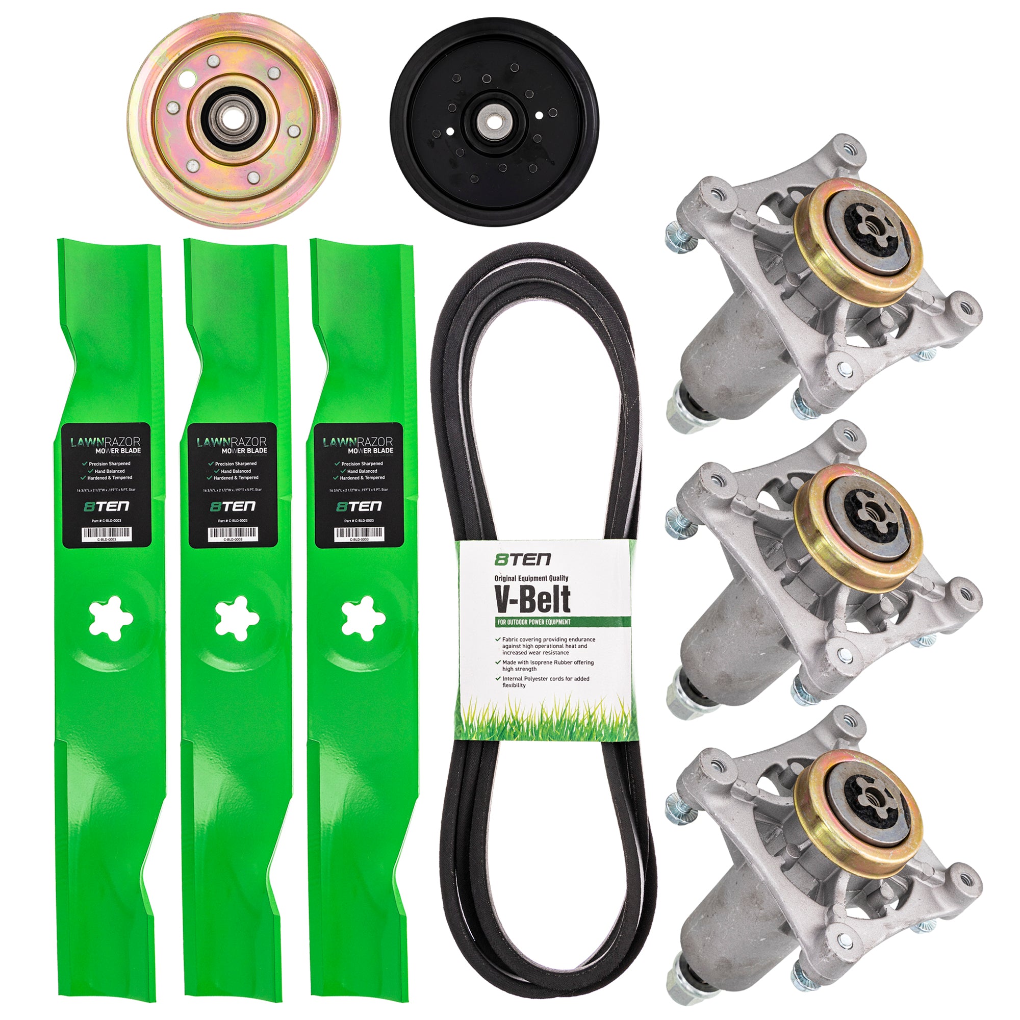Mower Deck Rebuild Kit for zOTHER Walbro Toro Exmark Stens Oregon Murray MTD Cub Cadet 8TEN MK1005130