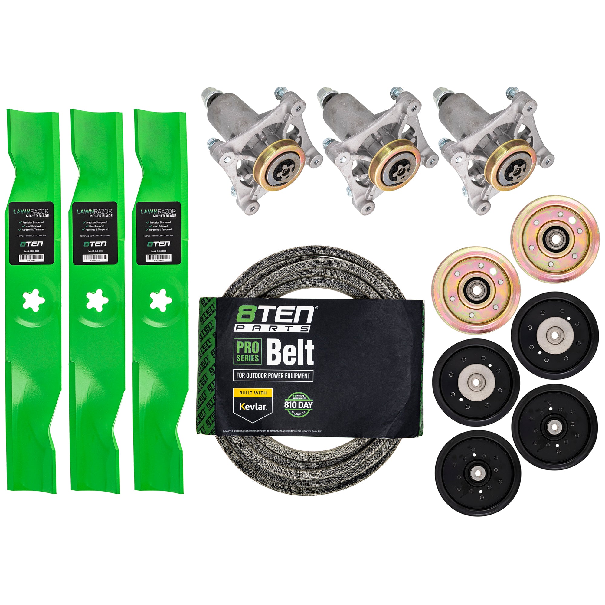 Mower Deck Rebuild Kit for zOTHER Walbro Toro Exmark Stens Oregon Murray MTD Cub Cadet 8TEN MK1005131