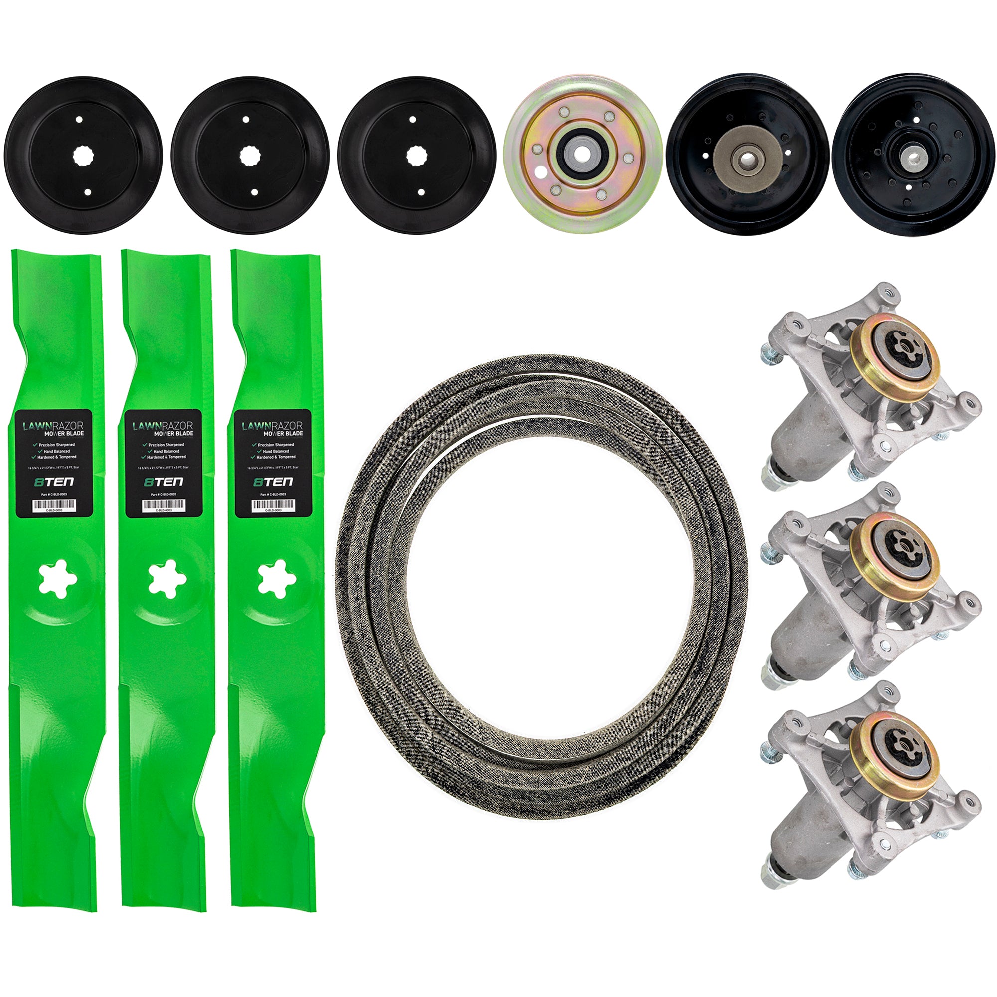 Mower Deck Rebuild Kit for zOTHER Walbro Toro Exmark Stens Oregon Murray MTD Cub Cadet 8TEN MK1005131