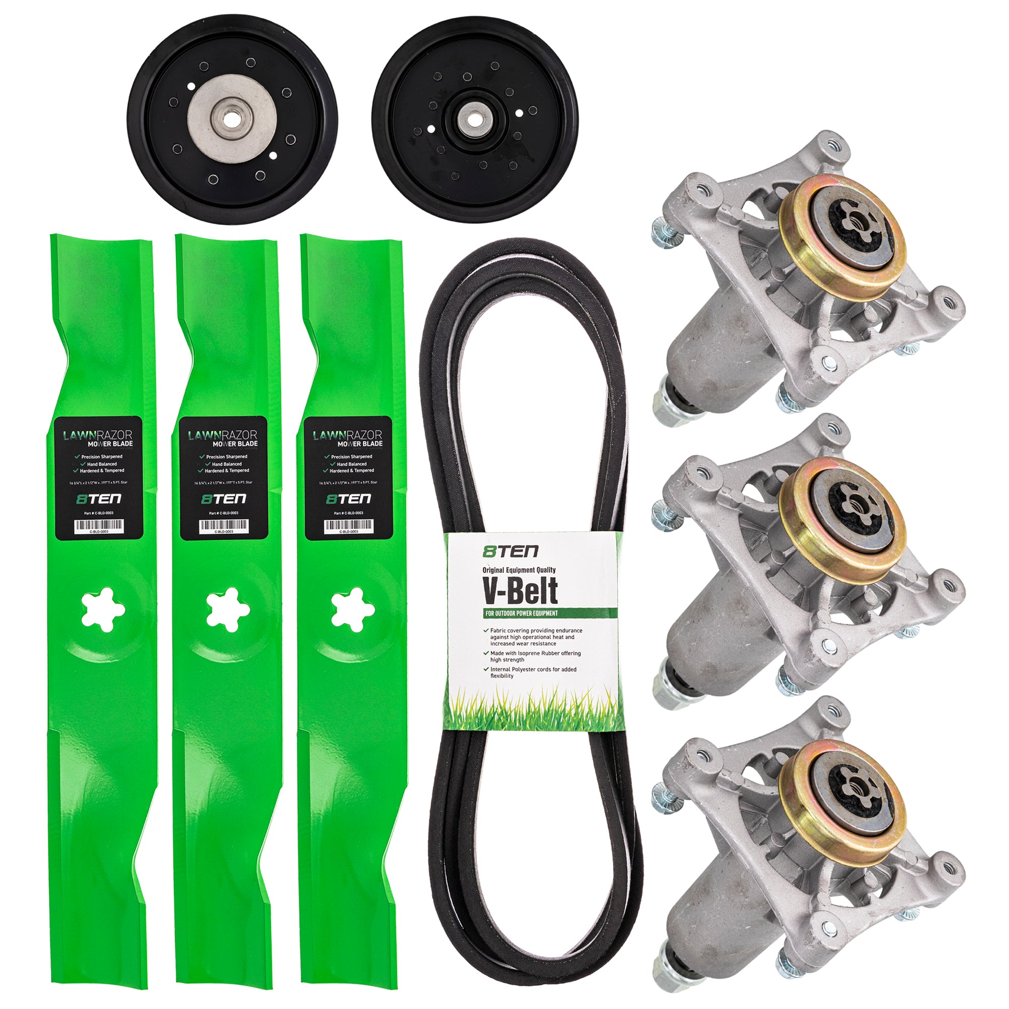 Mower Deck Rebuild Kit for zOTHER Walbro Toro Exmark Stens Oregon Murray MTD Cub Cadet 8TEN MK1005132