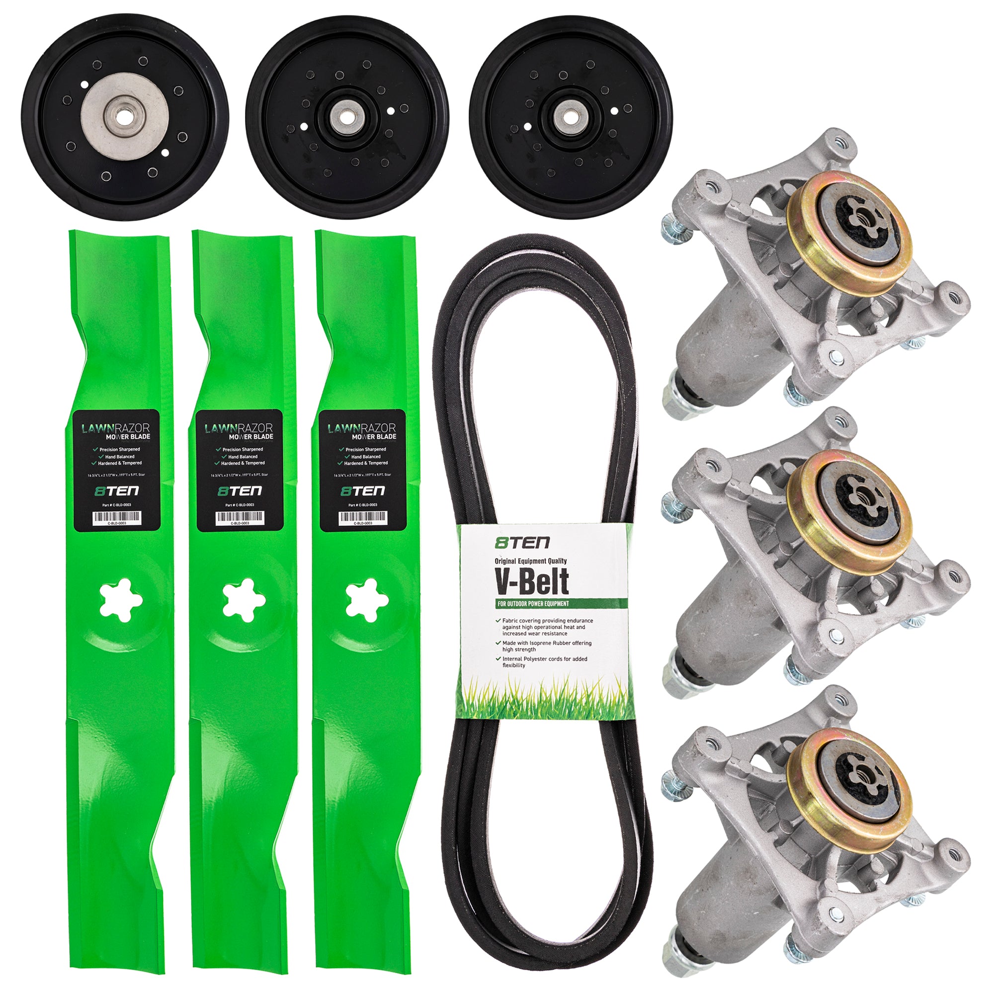 Mower Deck Rebuild Kit for zOTHER Walbro Toro Exmark Stens Oregon Murray MTD Cub Cadet 8TEN MK1005133