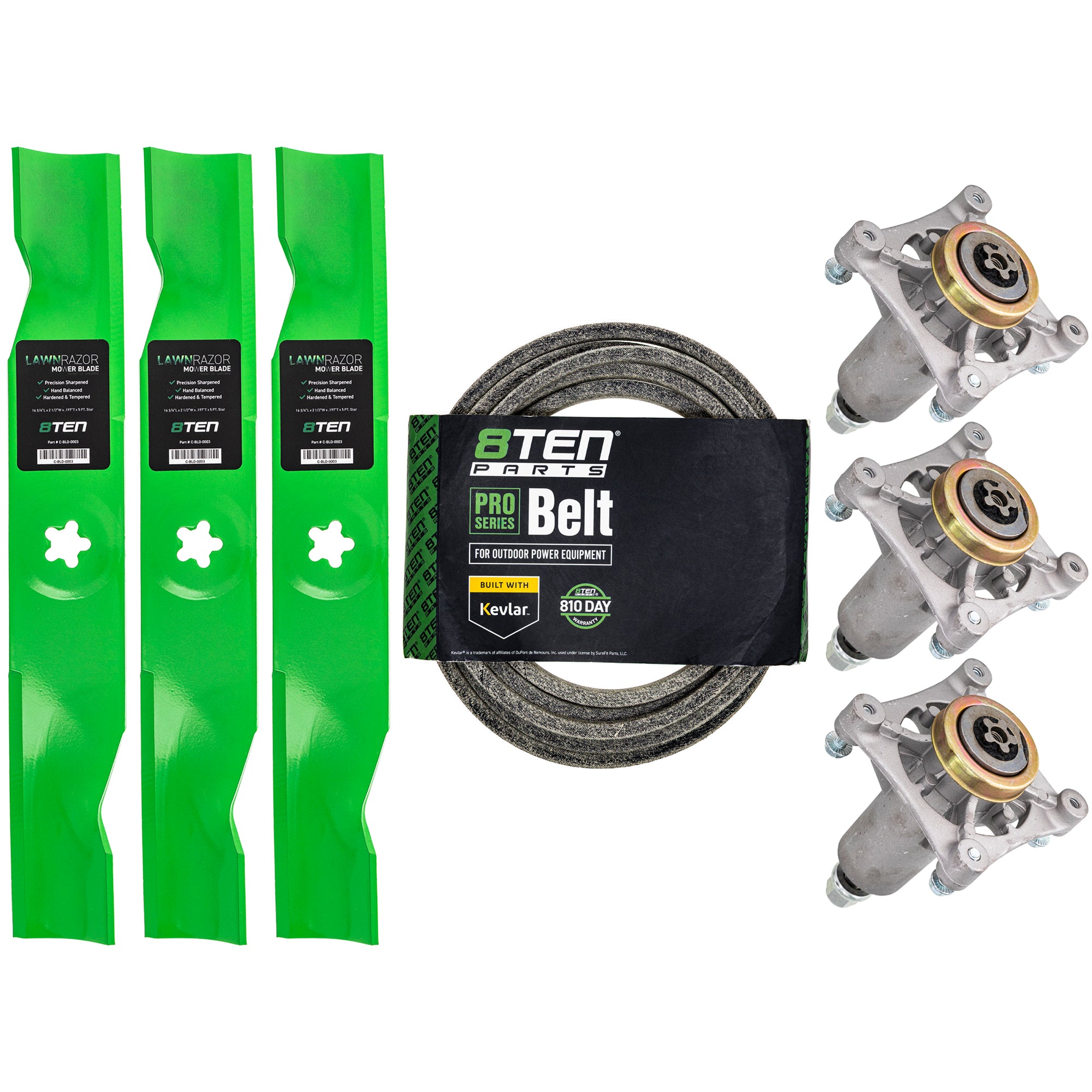 Mower Deck Rebuild Kit for zOTHER Walbro Toro Exmark Stens Oregon MTD Cub Cadet Troy-Bilt 8TEN MK1005134