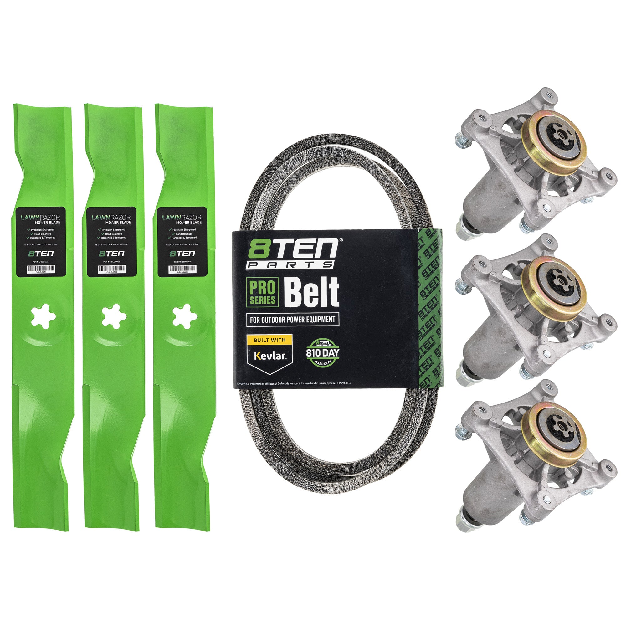 Mower Deck Rebuild Kit for zOTHER Walbro Toro Exmark Stens Oregon MTD Cub Cadet Troy-Bilt 8TEN MK1005135