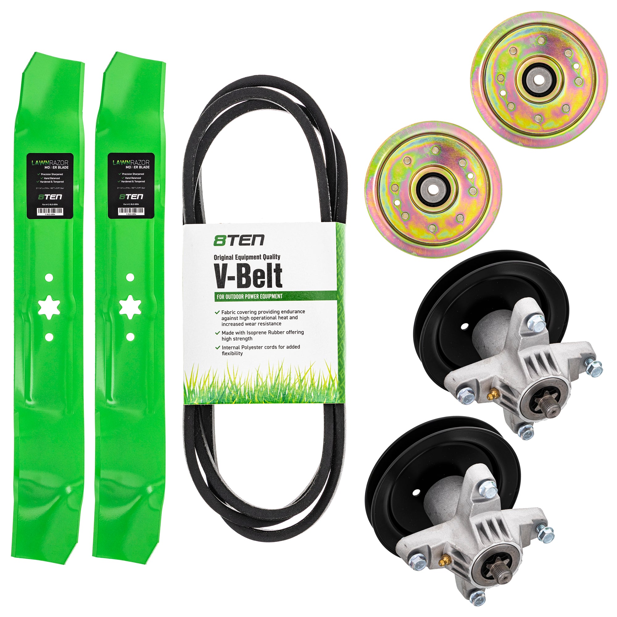 Mower Deck Rebuild Kit for zOTHER Sunbelt Stens Oregon MTD Cub Cadet Troy-Bilt John Deere 8TEN MK1005139