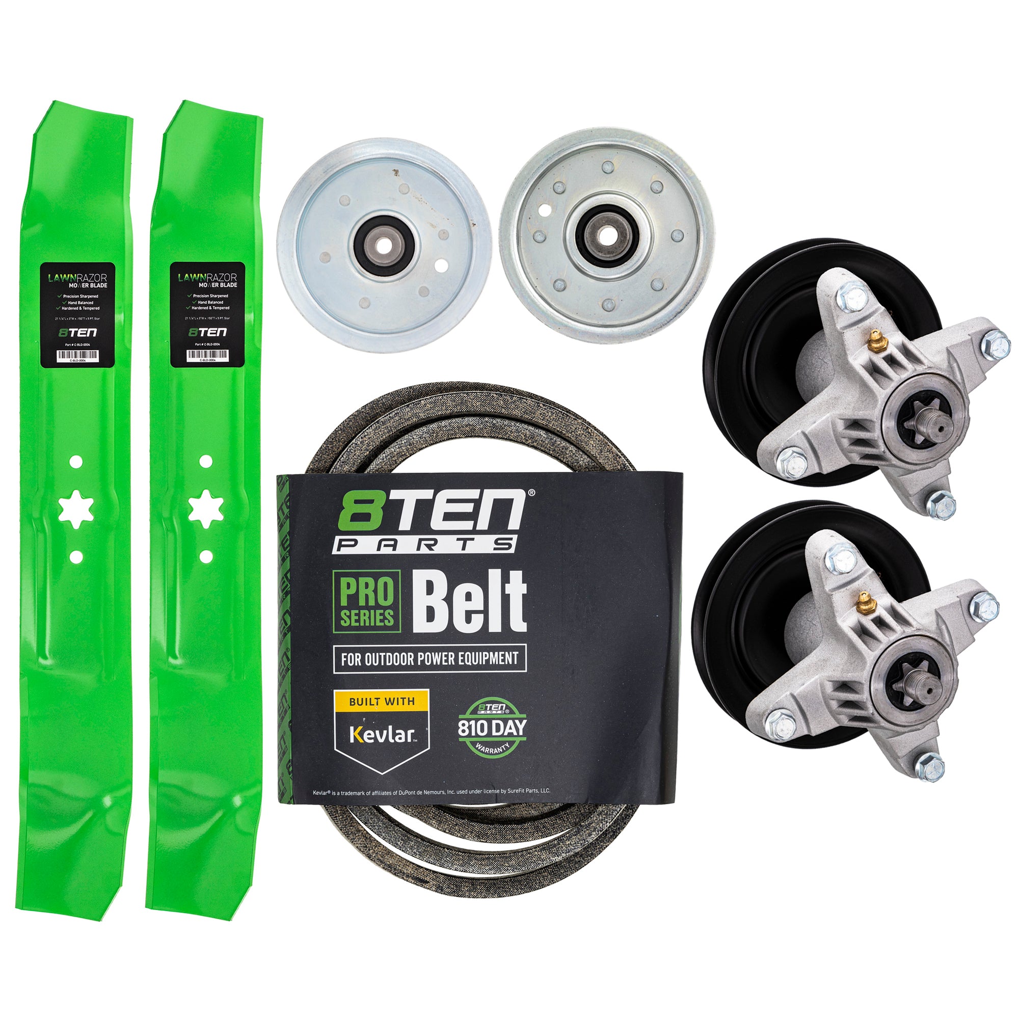 Mower Deck Rebuild Kit for Sunbelt Snapper Oregon MTD Cub Cadet Troy-Bilt Husqvarna Poulan 8TEN MK1005143