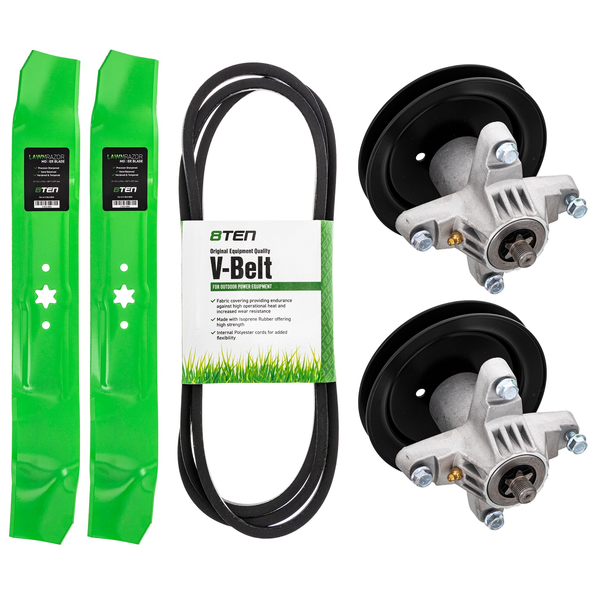 Mower Deck Rebuild Kit for Toro Exmark Sunbelt Stens Oregon MTD Cub Cadet Troy-Bilt John 8TEN MK1005144