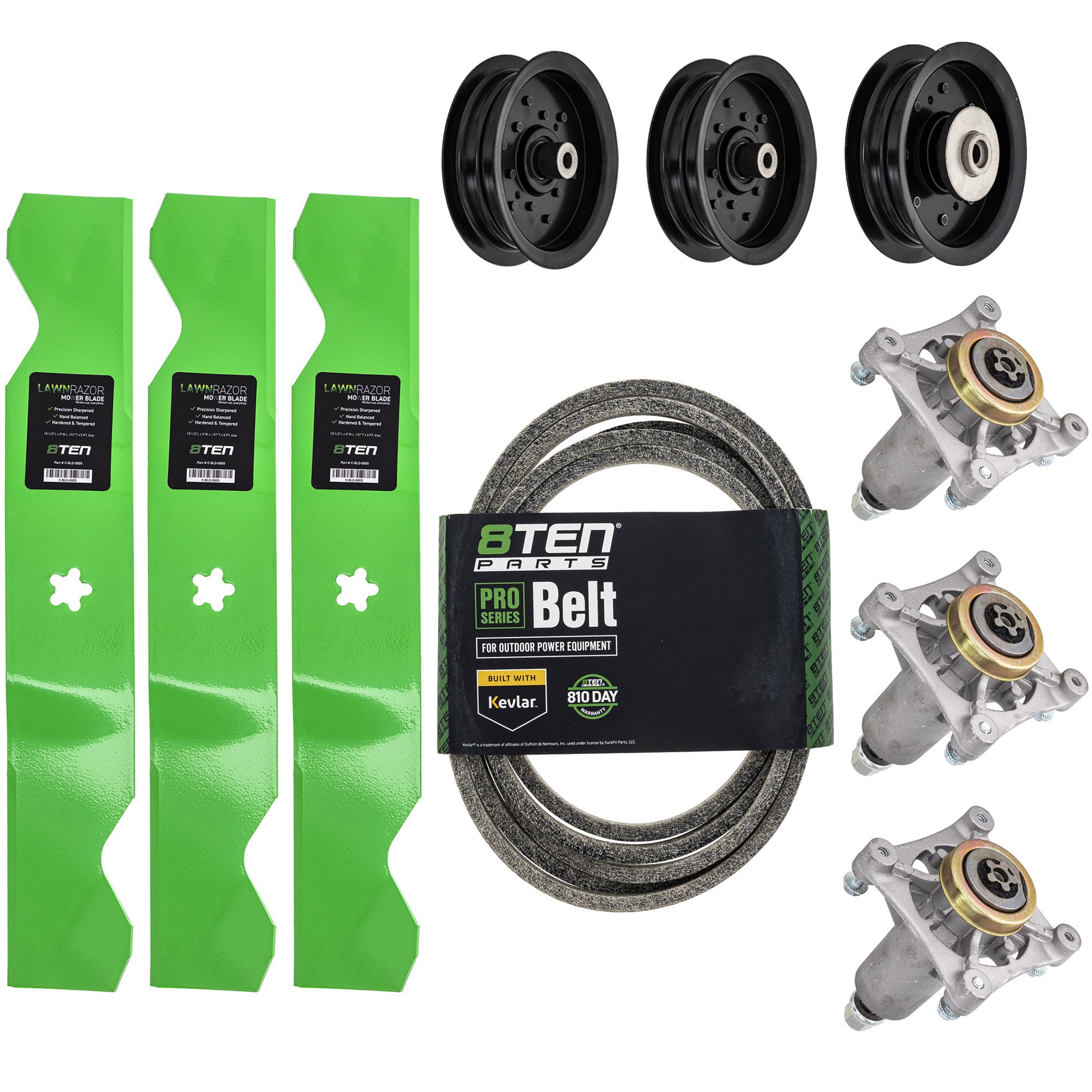 Mower Deck Rebuild Kit for zOTHER Toro Exmark Stens Oregon Murray MTD Cub Cadet Troy-Bilt 8TEN MK1005152