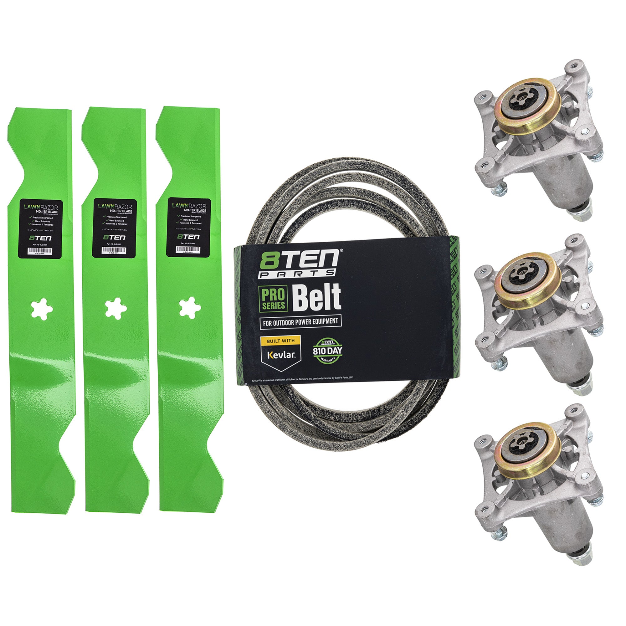 Mower Deck Rebuild Kit for zOTHER Stens Oregon MTD Cub Cadet Troy-Bilt Husqvarna Poulan 8TEN MK1005153