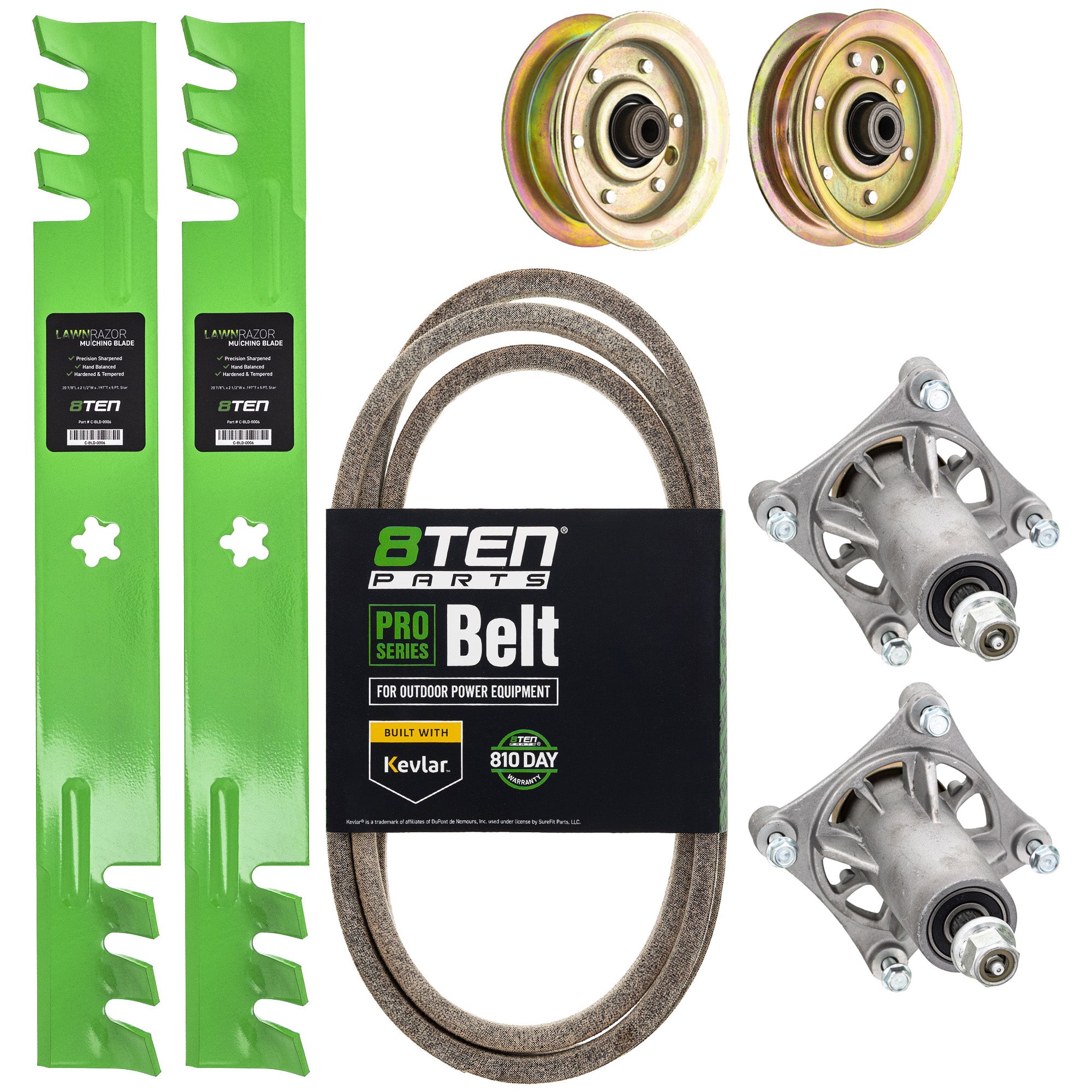 Mower Deck Rebuild Kit for zOTHER Stens Oregon MTD Cub Cadet Troy-Bilt John Deere 8TEN MK1005155