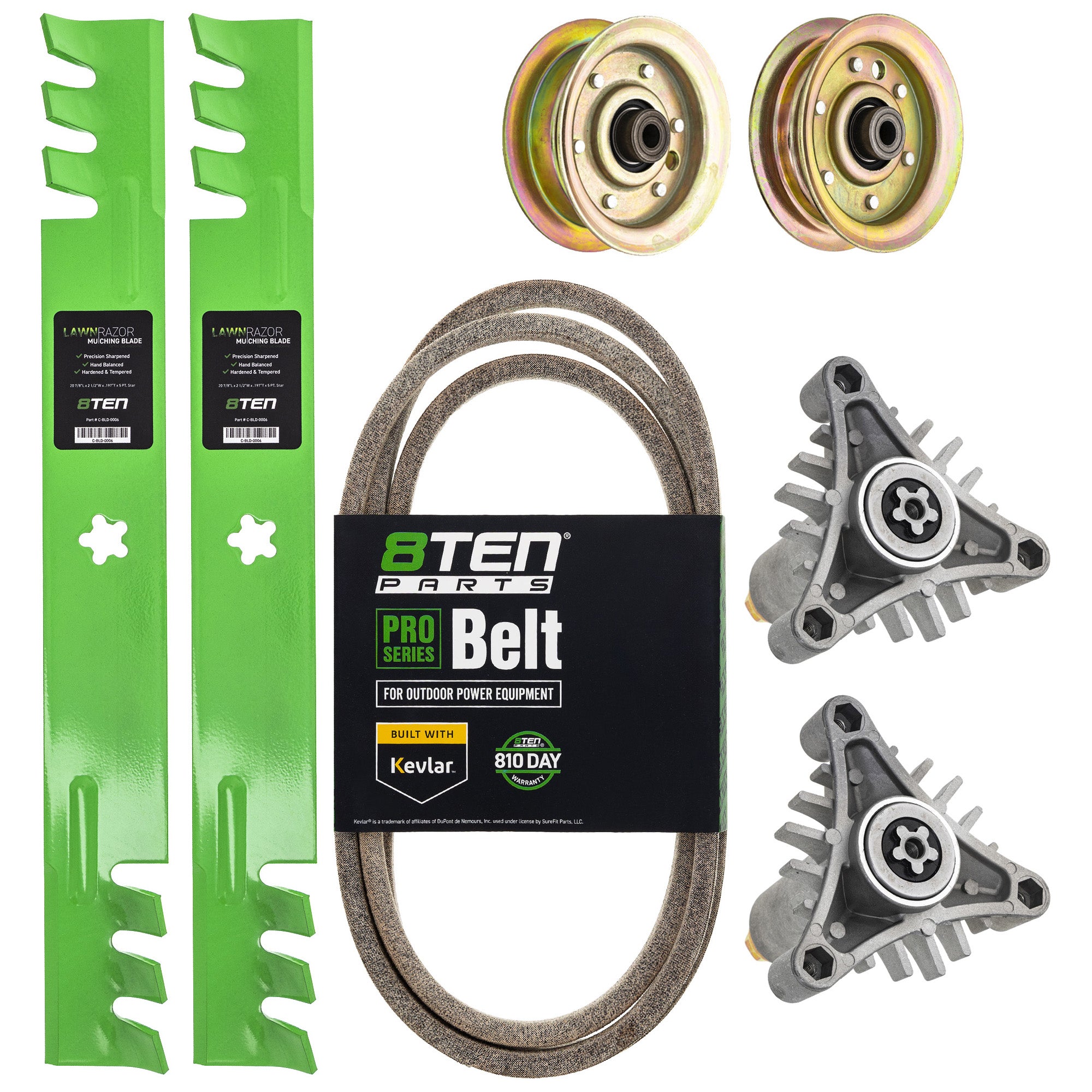 Mower Deck Rebuild Kit for zOTHER Stens Oregon MTD Cub Cadet Troy-Bilt John Deere 8TEN MK1005156