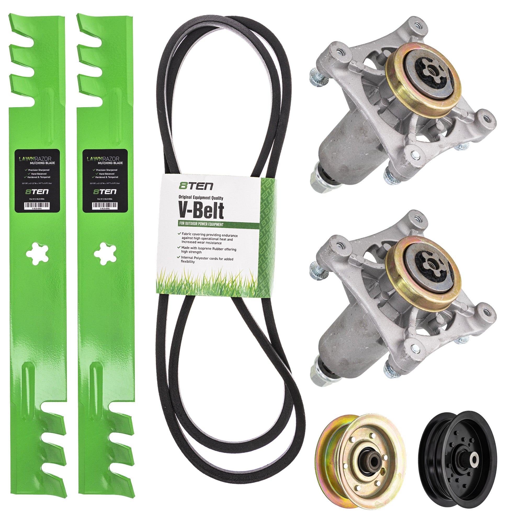 Mower Deck Rebuild Kit for zOTHER Stens Oregon Murray MTD Cub Cadet Troy-Bilt Husqvarna 8TEN MK1005158