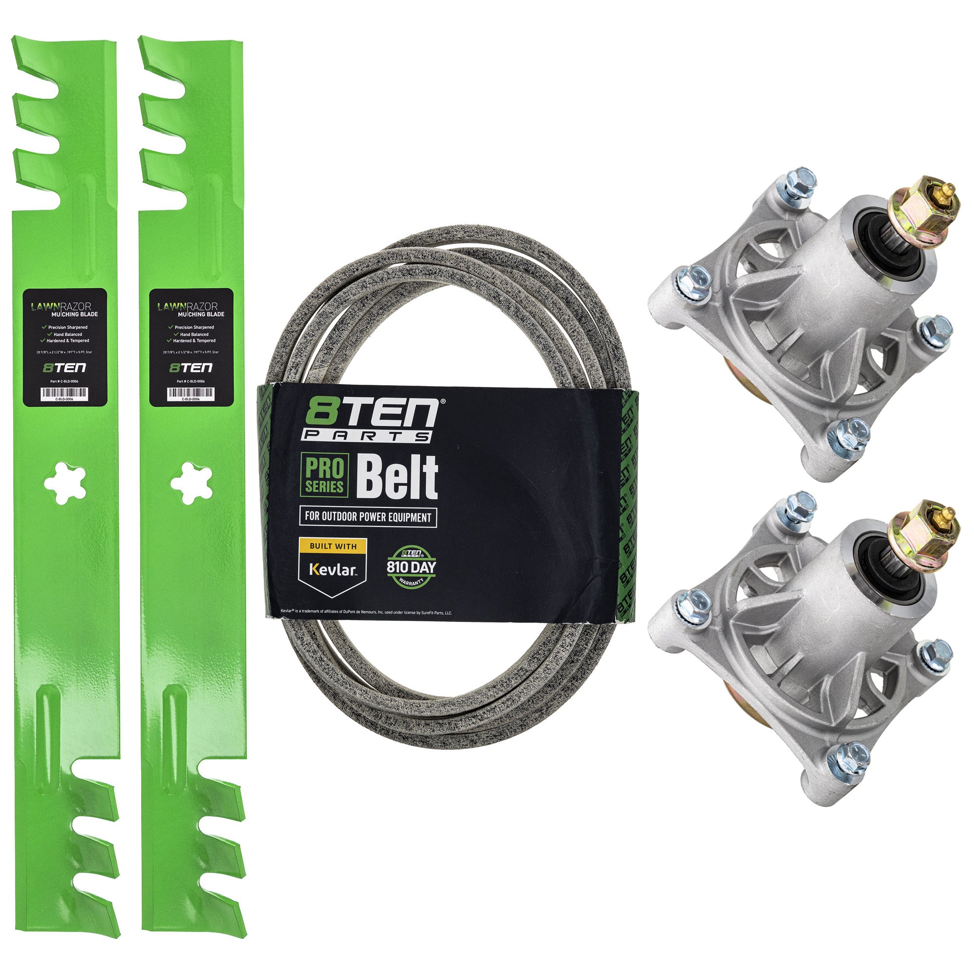 Mower Deck Rebuild Kit for Stens Oregon MTD Cub Cadet Troy-Bilt Husqvarna Poulan Craftsman 8TEN MK1005162