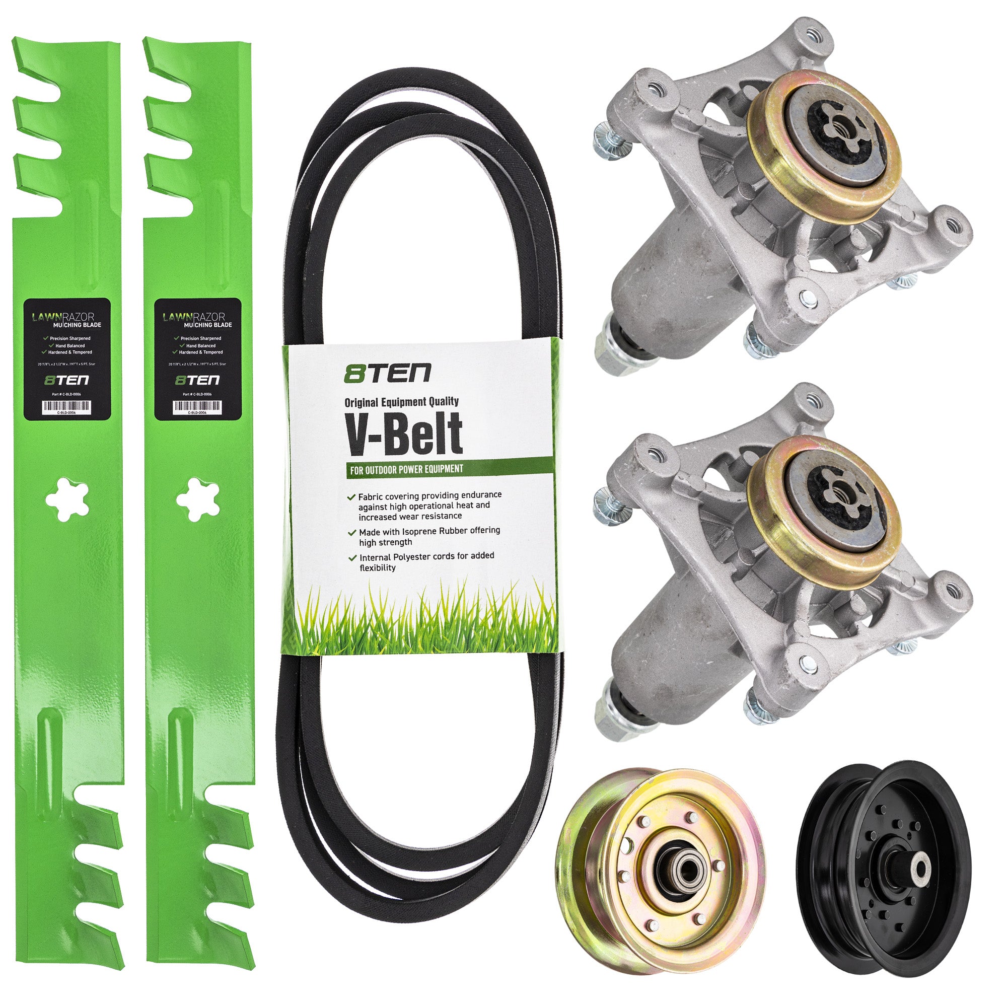 Mower Deck Rebuild Kit for zOTHER Stens Oregon Murray MTD Cub Cadet Troy-Bilt Husqvarna 8TEN MK1005163