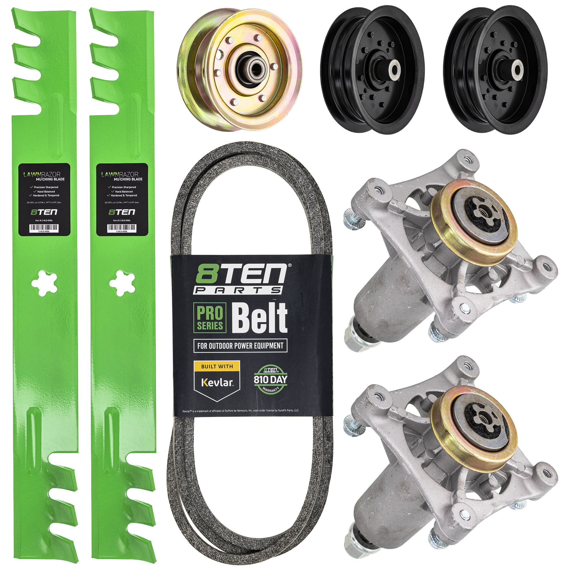 Mower Deck Rebuild Kit for zOTHER Stens Oregon Murray MTD Cub Cadet Troy-Bilt Husqvarna 8TEN MK1005164