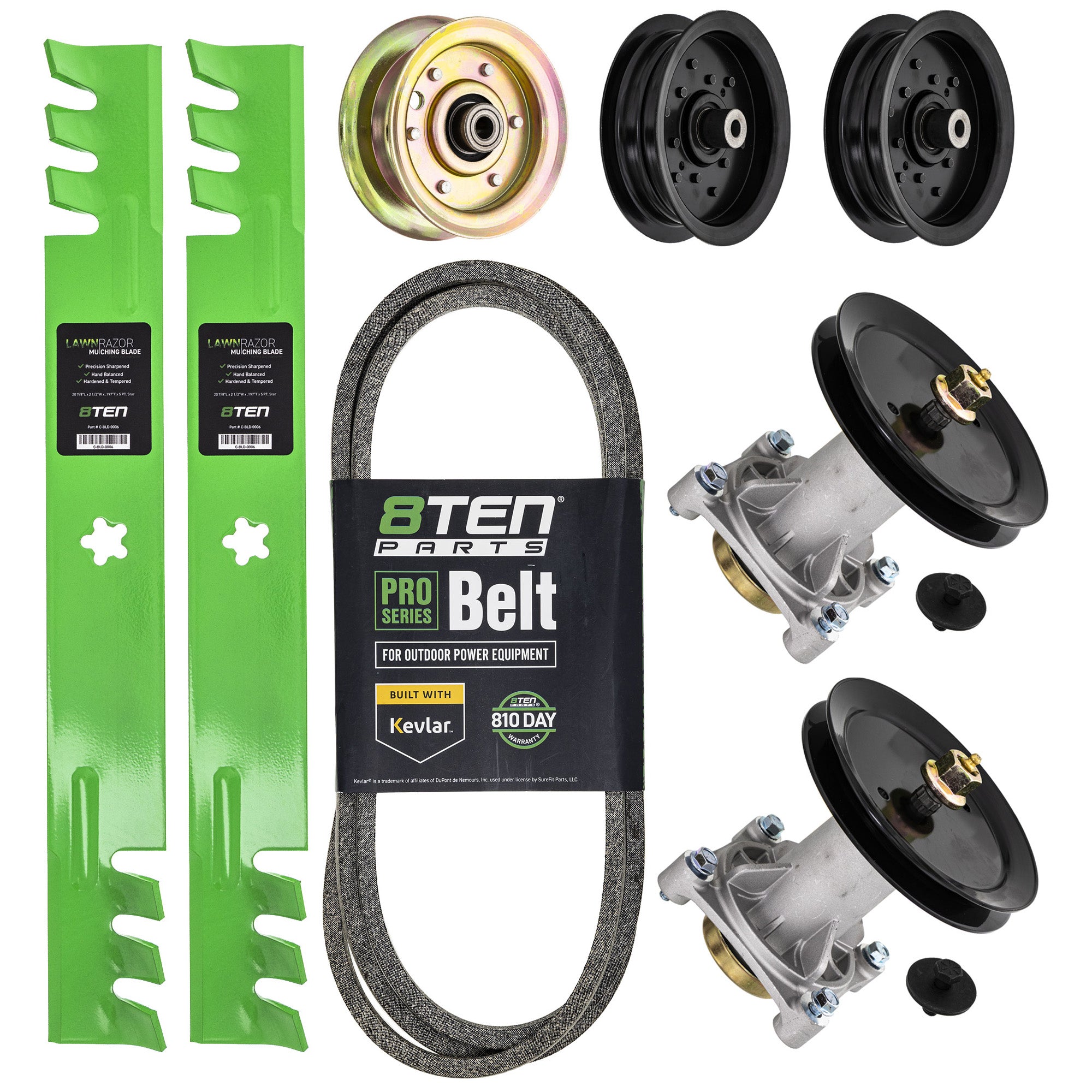 Mower Deck Rebuild Kit for zOTHER Stens Oregon Murray MTD Cub Cadet Troy-Bilt Husqvarna 8TEN MK1005165