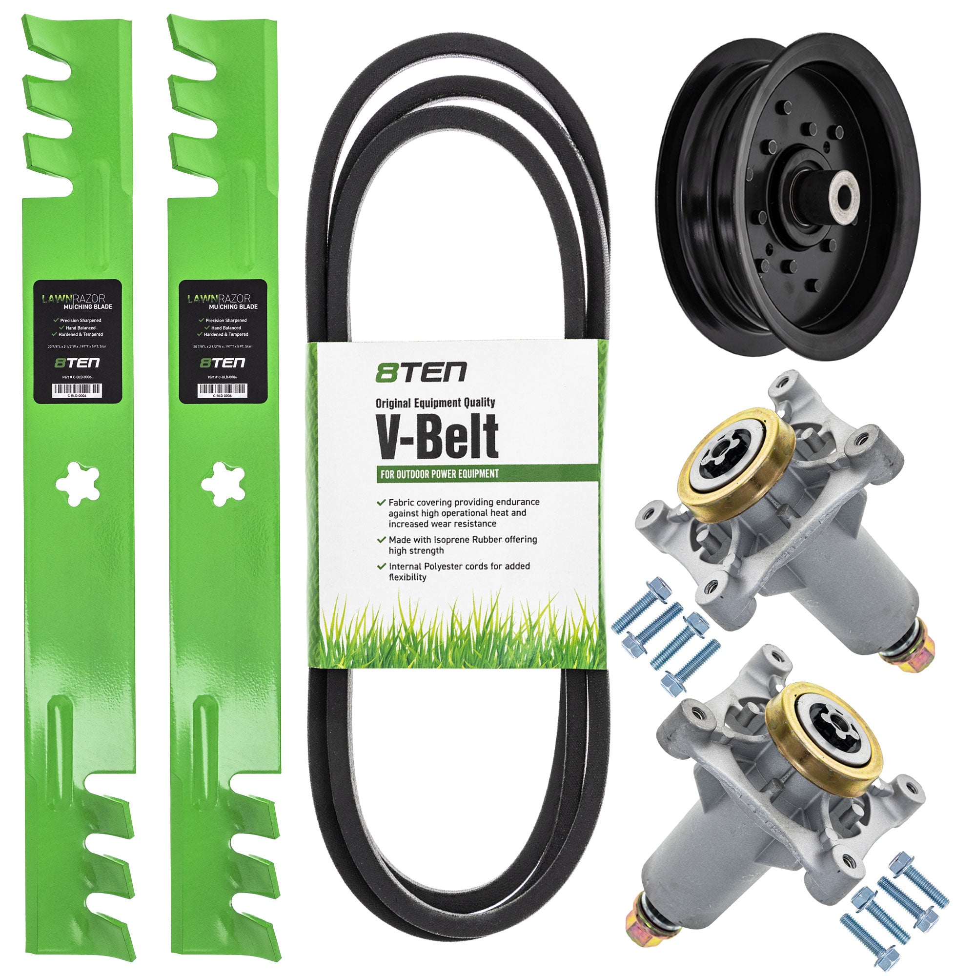 Mower Deck Rebuild Kit for zOTHER Stens Oregon Murray MTD Cub Cadet Troy-Bilt Husqvarna 8TEN MK1005175