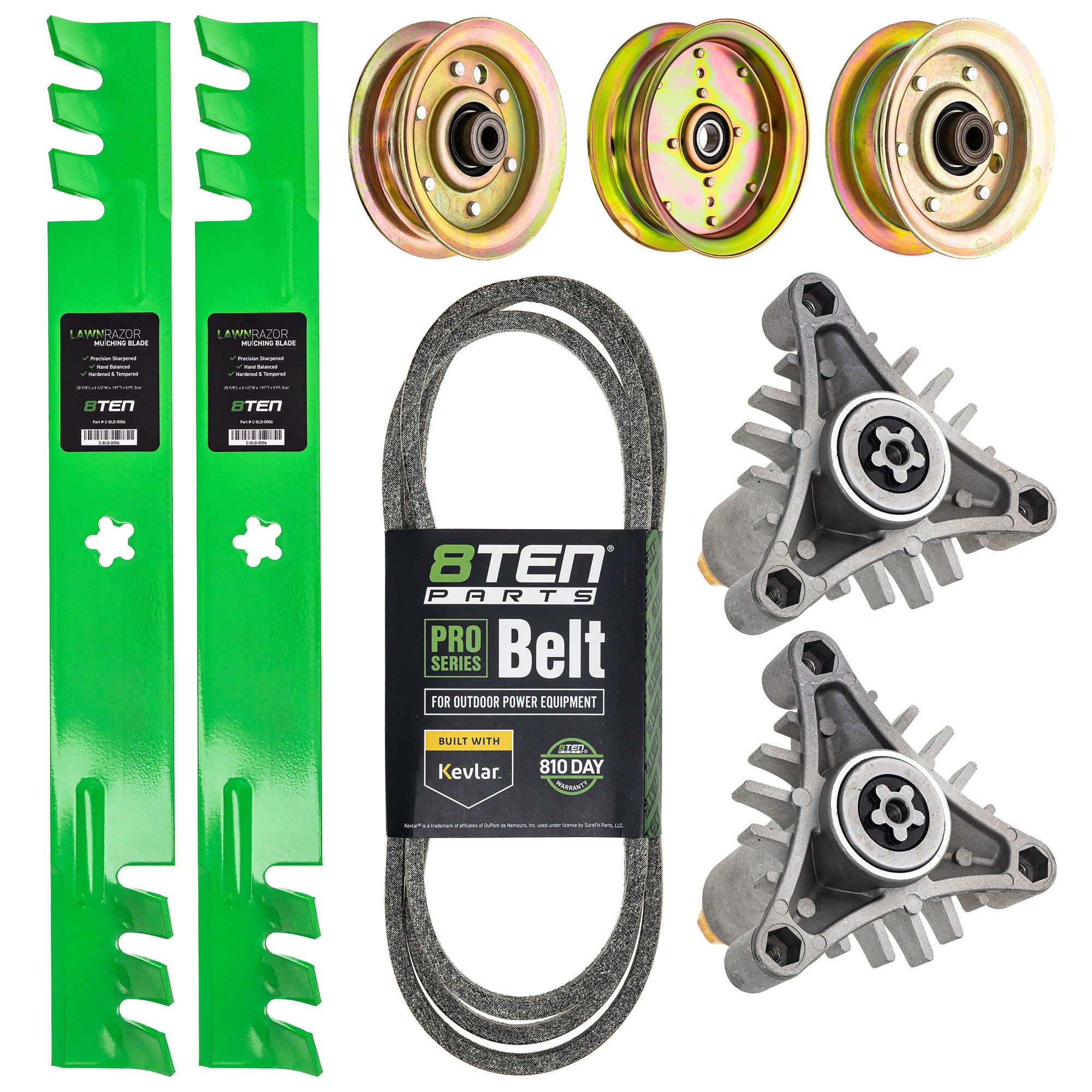 Mower Deck Rebuild Kit for zOTHER Stens Oregon MTD Cub Cadet Troy-Bilt John Deere 8TEN MK1005182