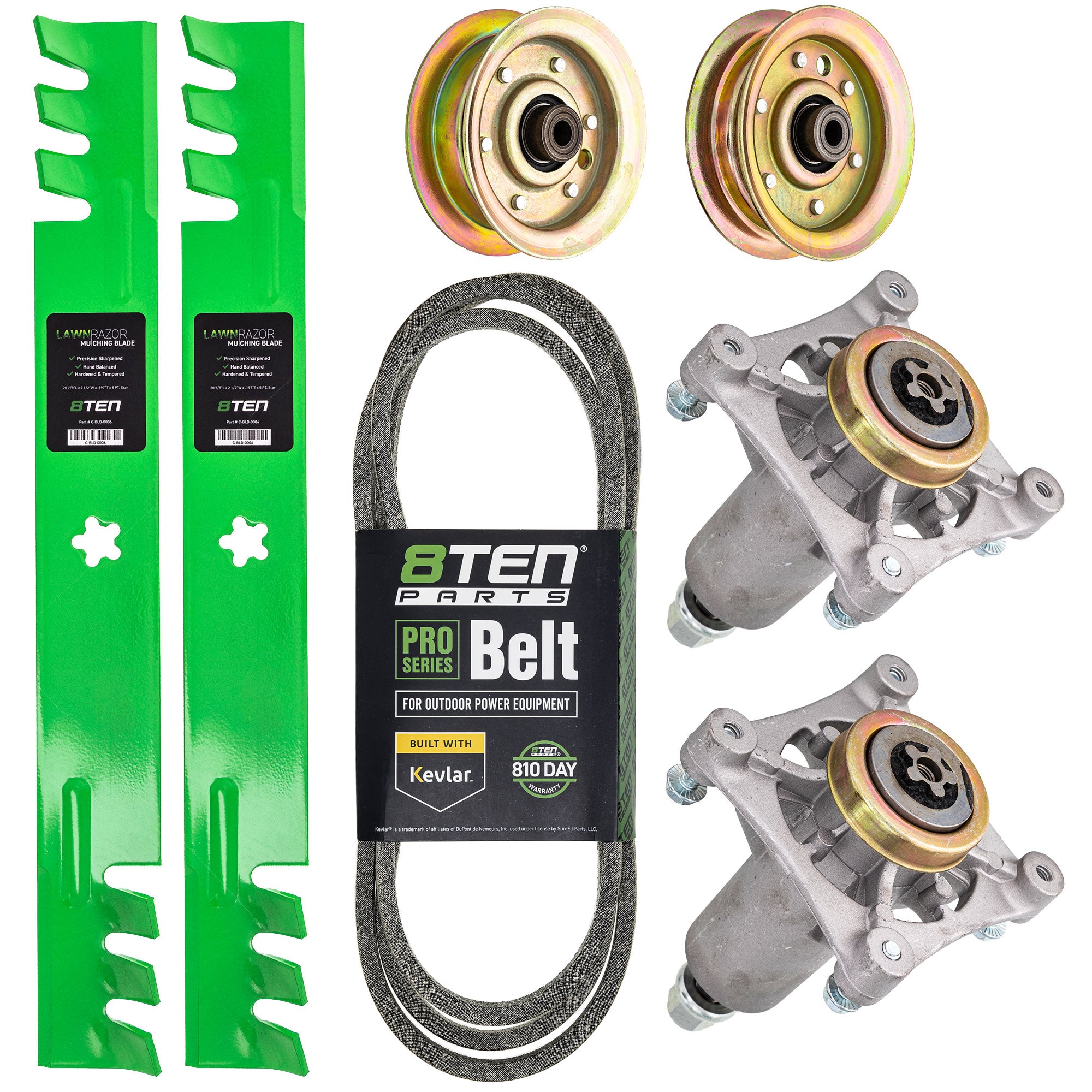 Mower Deck Rebuild Kit for zOTHER Stens Oregon MTD Cub Cadet Troy-Bilt John Deere 8TEN MK1005183