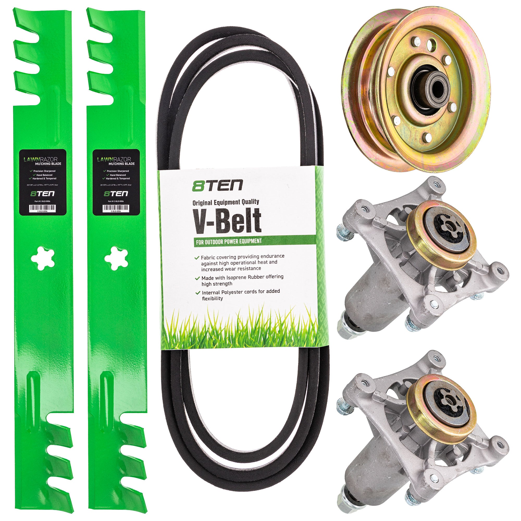 Mower Deck Rebuild Kit for zOTHER Stens Oregon MTD Cub Cadet Troy-Bilt John Deere 8TEN MK1005185