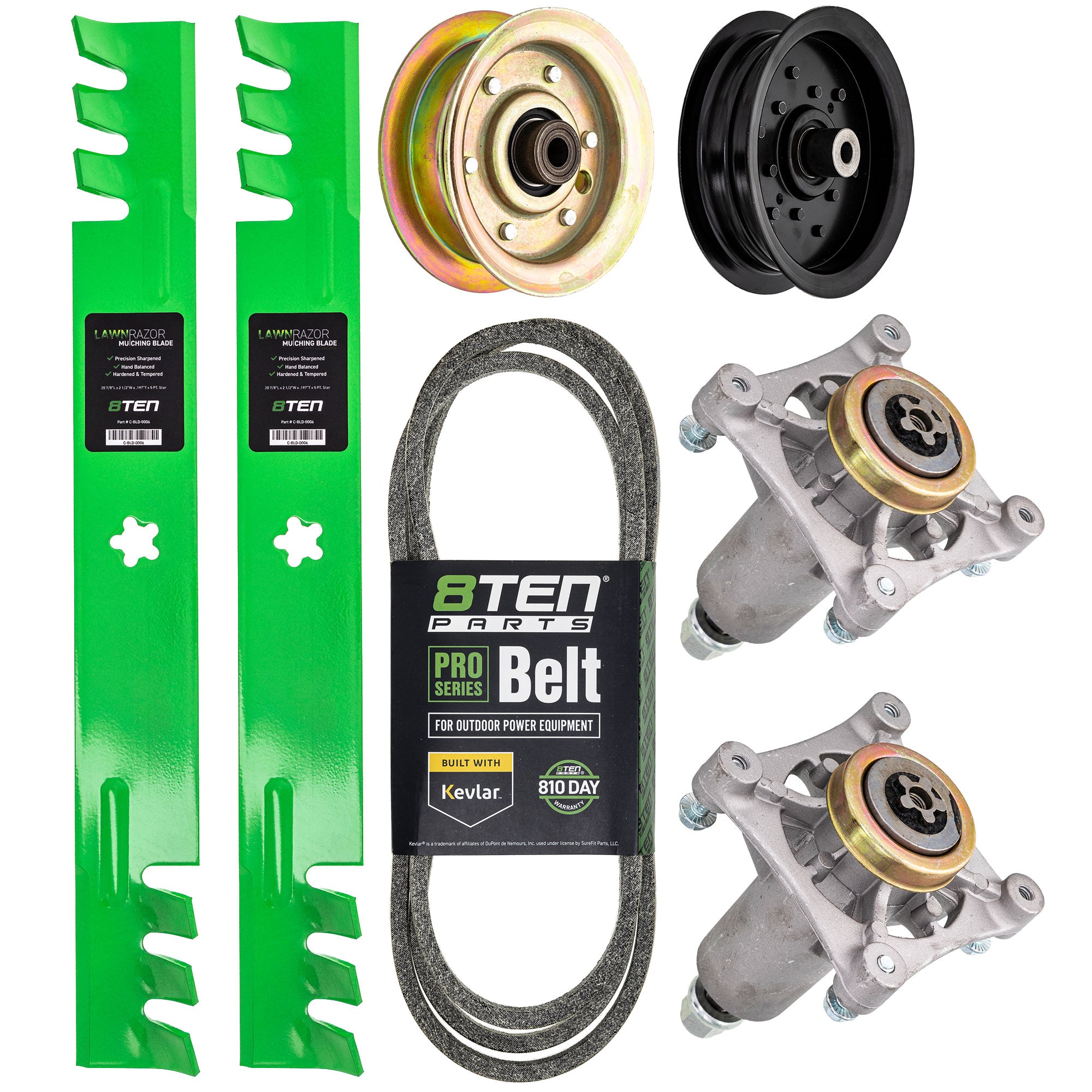 Mower Deck Rebuild Kit for zOTHER Stens Oregon Murray MTD Cub Cadet Troy-Bilt Husqvarna 8TEN MK1005191