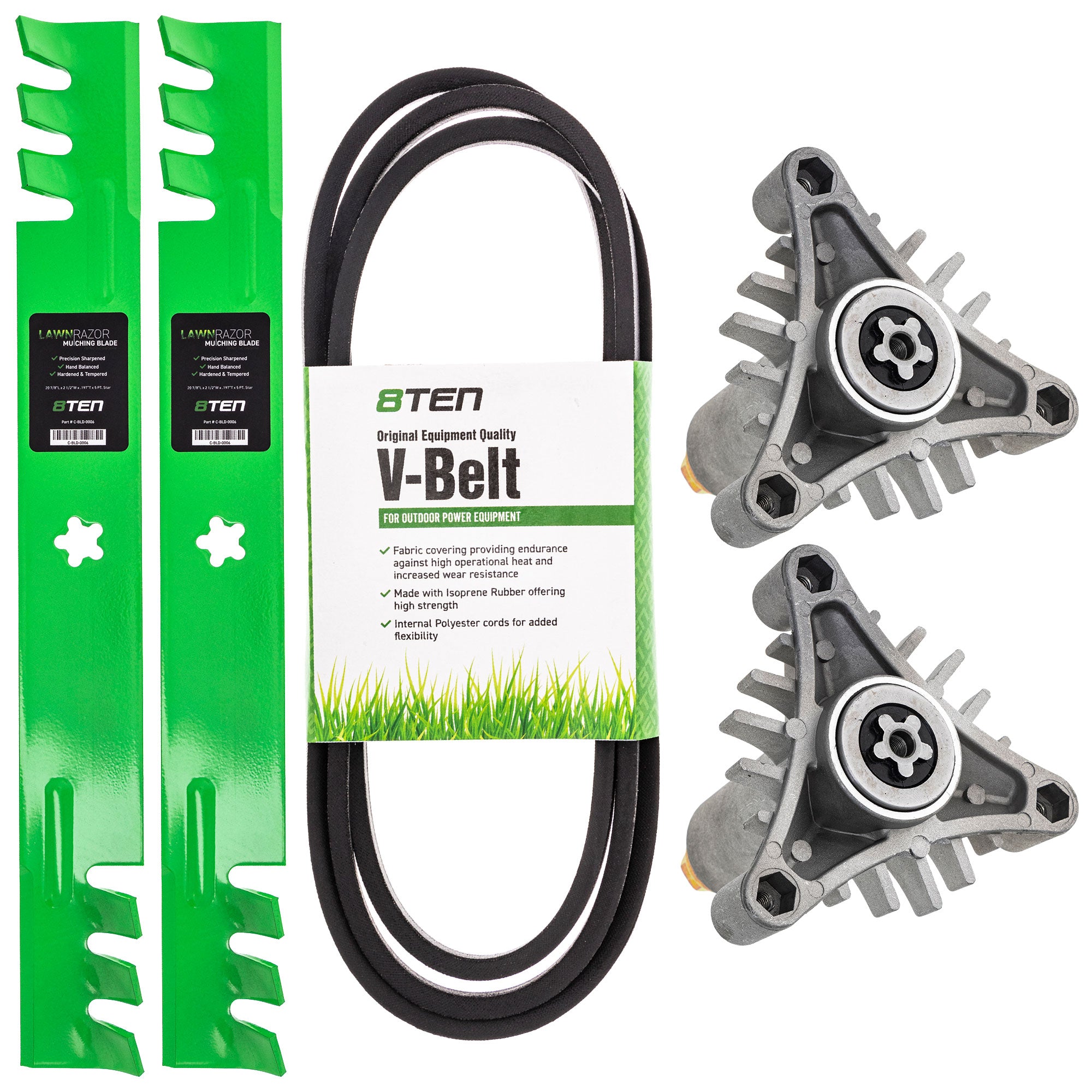 Mower Deck Rebuild Kit for zOTHER Stens Oregon MTD Cub Cadet Troy-Bilt Husqvarna Poulan 8TEN MK1005193