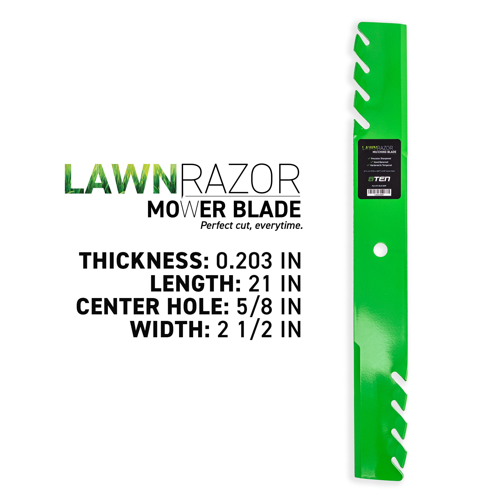 8TEN MK1005206 Mower Deck Rebuild Kit for Wright Stander Walbro