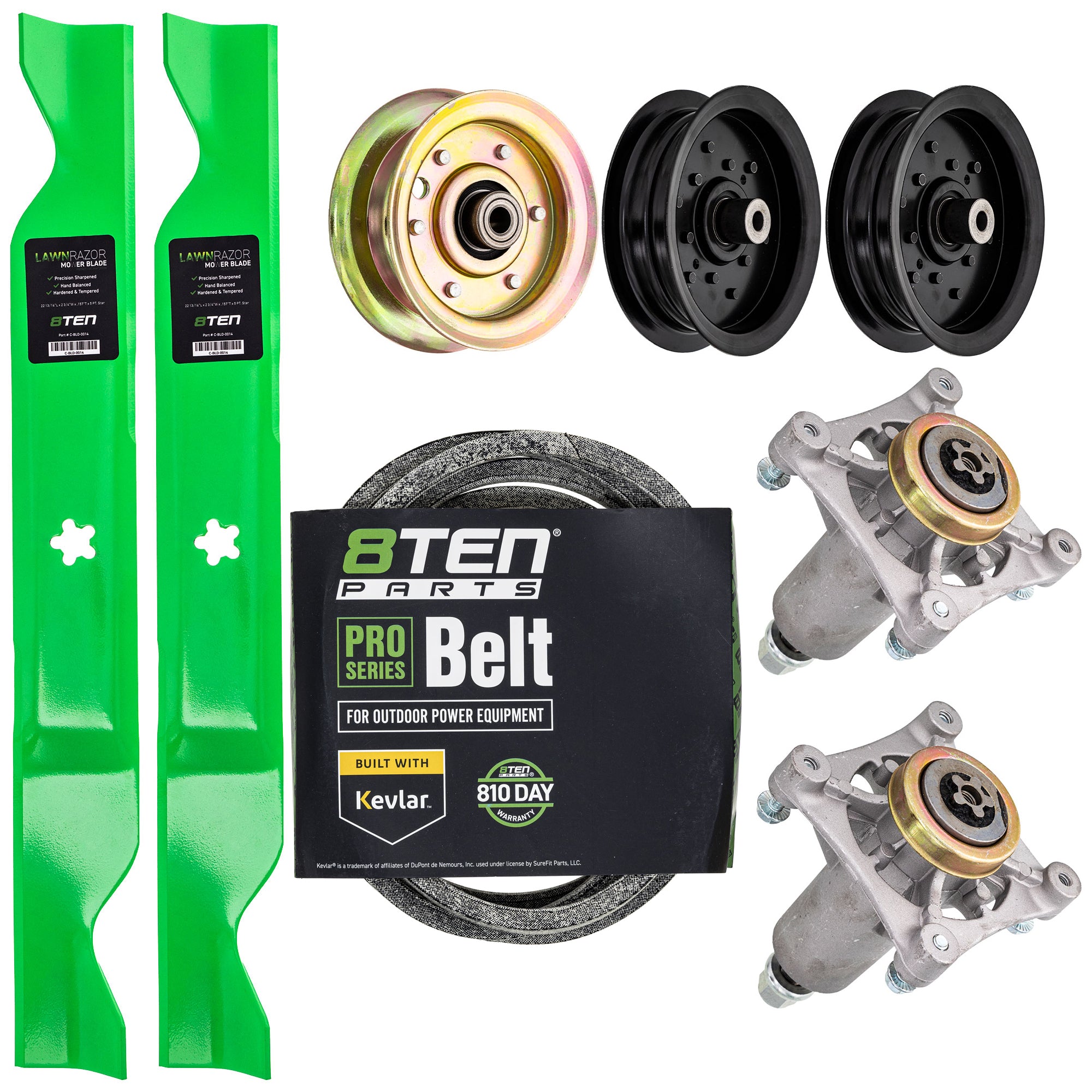 Mower Deck Rebuild Kit for zOTHER Stens Oregon Murray MTD Cub Cadet Troy-Bilt Husqvarna 8TEN MK1005246