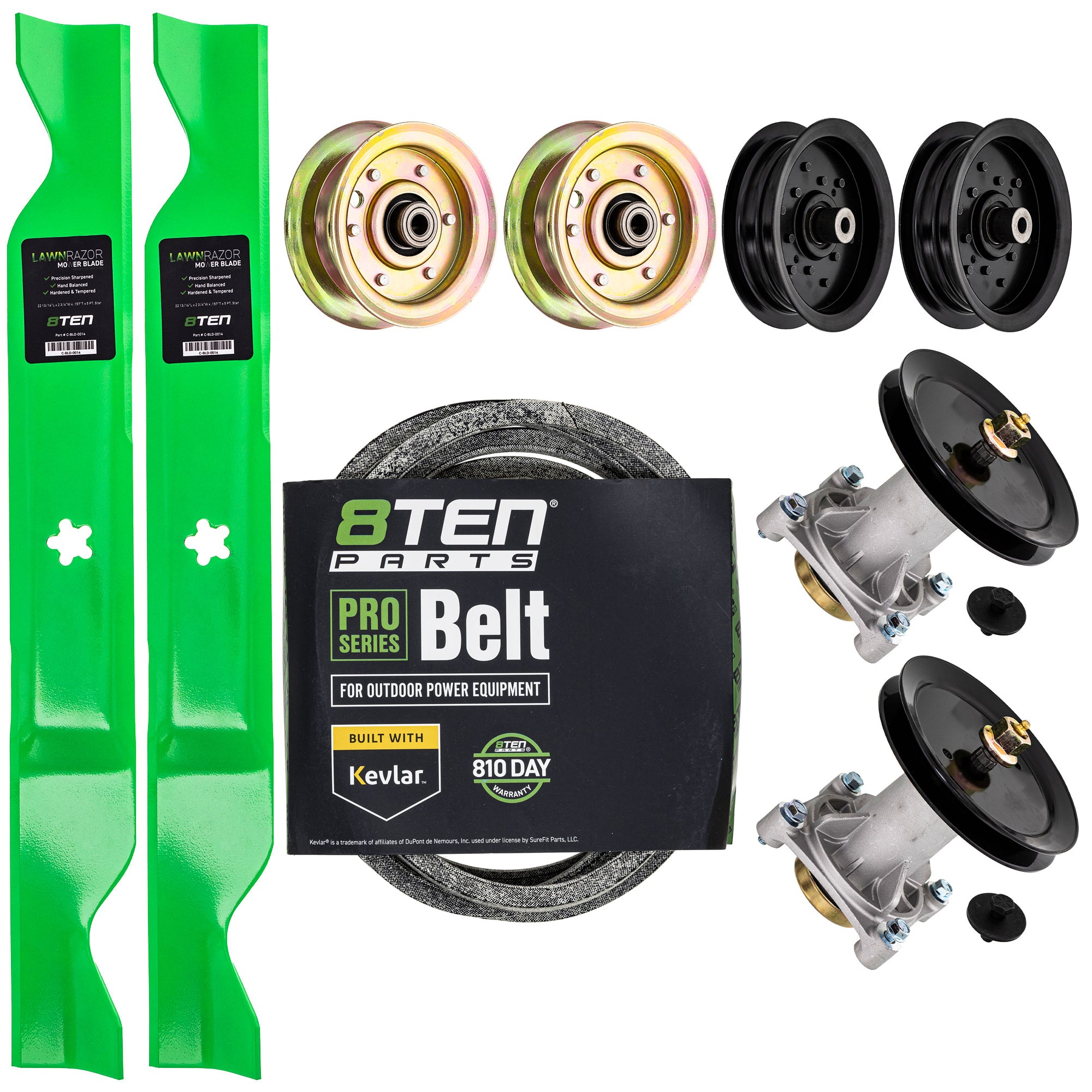 Mower Deck Rebuild Kit for zOTHER Stens Oregon Murray MTD Cub Cadet Troy-Bilt Husqvarna 8TEN MK1005248