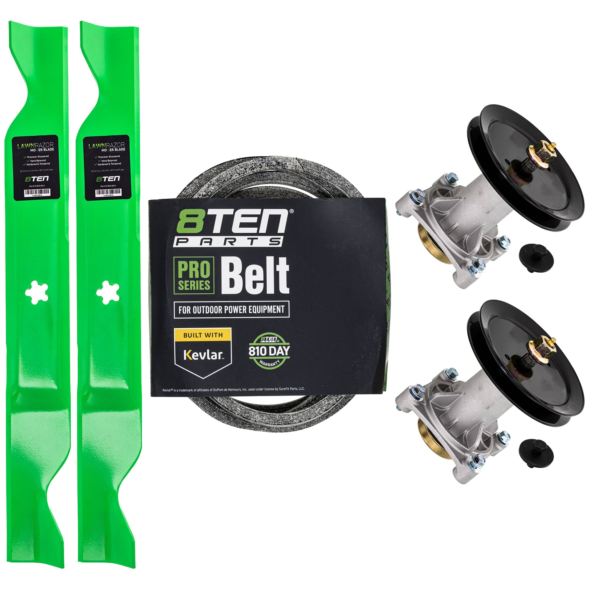 Mower Deck Rebuild Kit for Stens Oregon MTD Cub Cadet Troy-Bilt Husqvarna Poulan Craftsman 8TEN MK1005249
