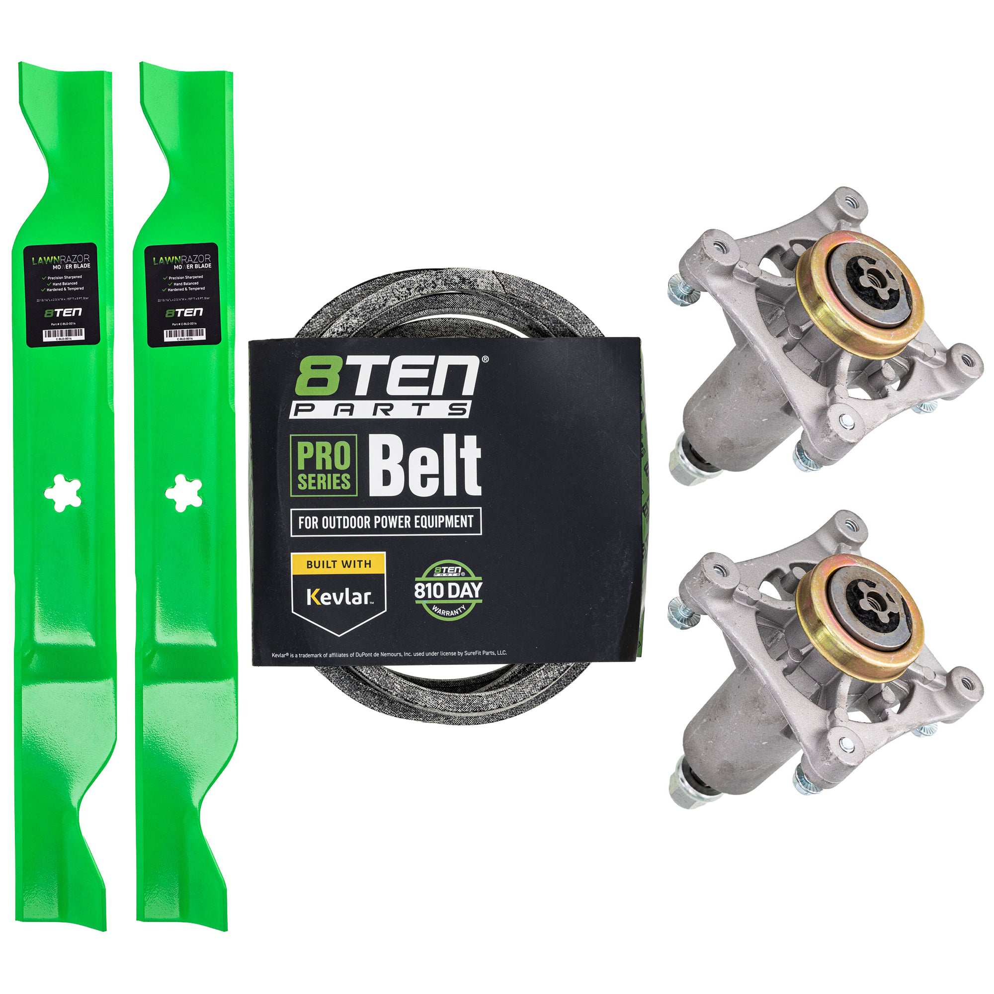 Mower Deck Rebuild Kit for Stens Oregon MTD Cub Cadet Troy-Bilt Husqvarna Poulan Craftsman 8TEN MK1005250