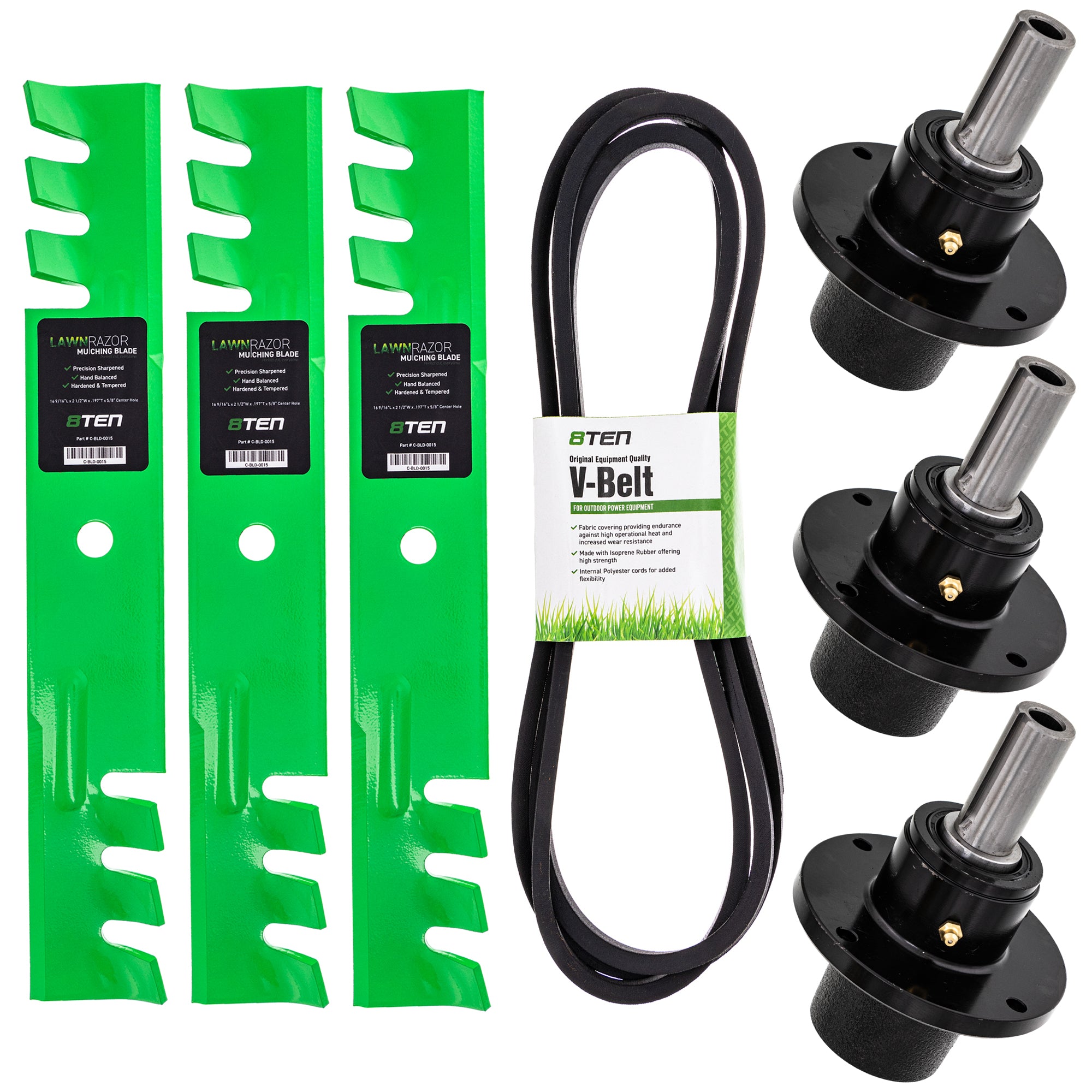 Mower Deck Rebuild Kit for zOTHER Wright Stander Walbro Toro Exmark Stens Snapper Scag 8TEN MK1005259
