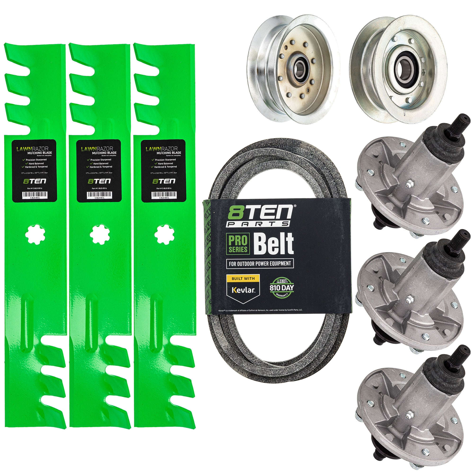 Mower Deck Rebuild Kit for zOTHER Walbro Stens Oregon MTD Cub Cadet Troy-Bilt John Deere 8TEN MK1005265