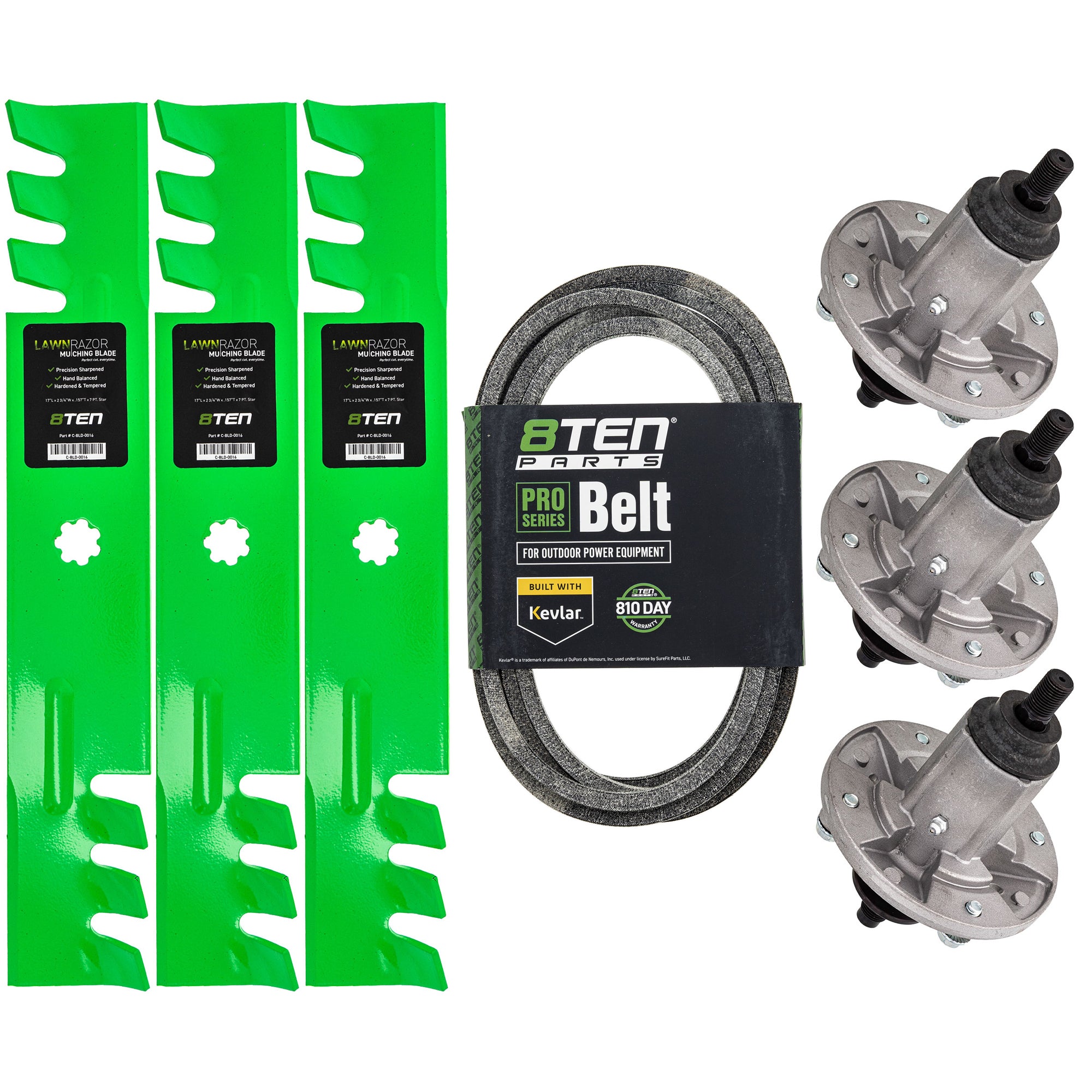 Mower Deck Rebuild Kit for zOTHER Walbro Stens Oregon MTD Cub Cadet Troy-Bilt John Deere 8TEN MK1005267