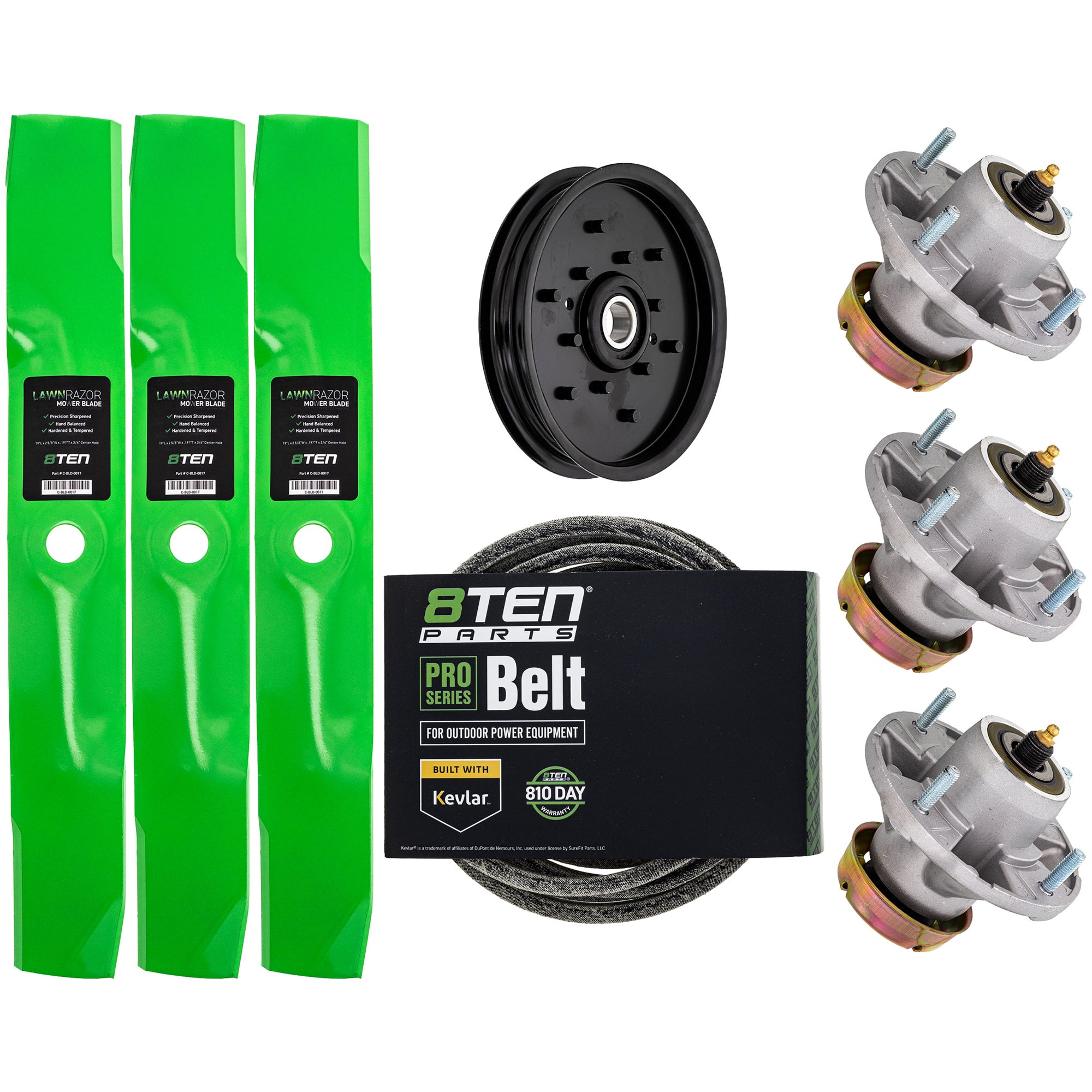 Mower Deck Rebuild Kit for zOTHER Stens Oregon MTD Cub Cadet Troy-Bilt John Deere Deere 8TEN MK1005271