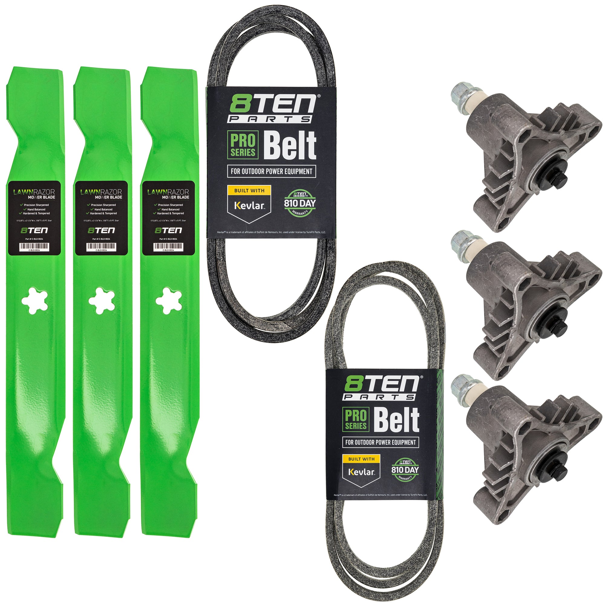 Mower Deck Rebuild Kit for Toro Exmark Stens Oregon MTD Cub Cadet Troy-Bilt Husqvarna 8TEN MK1005283