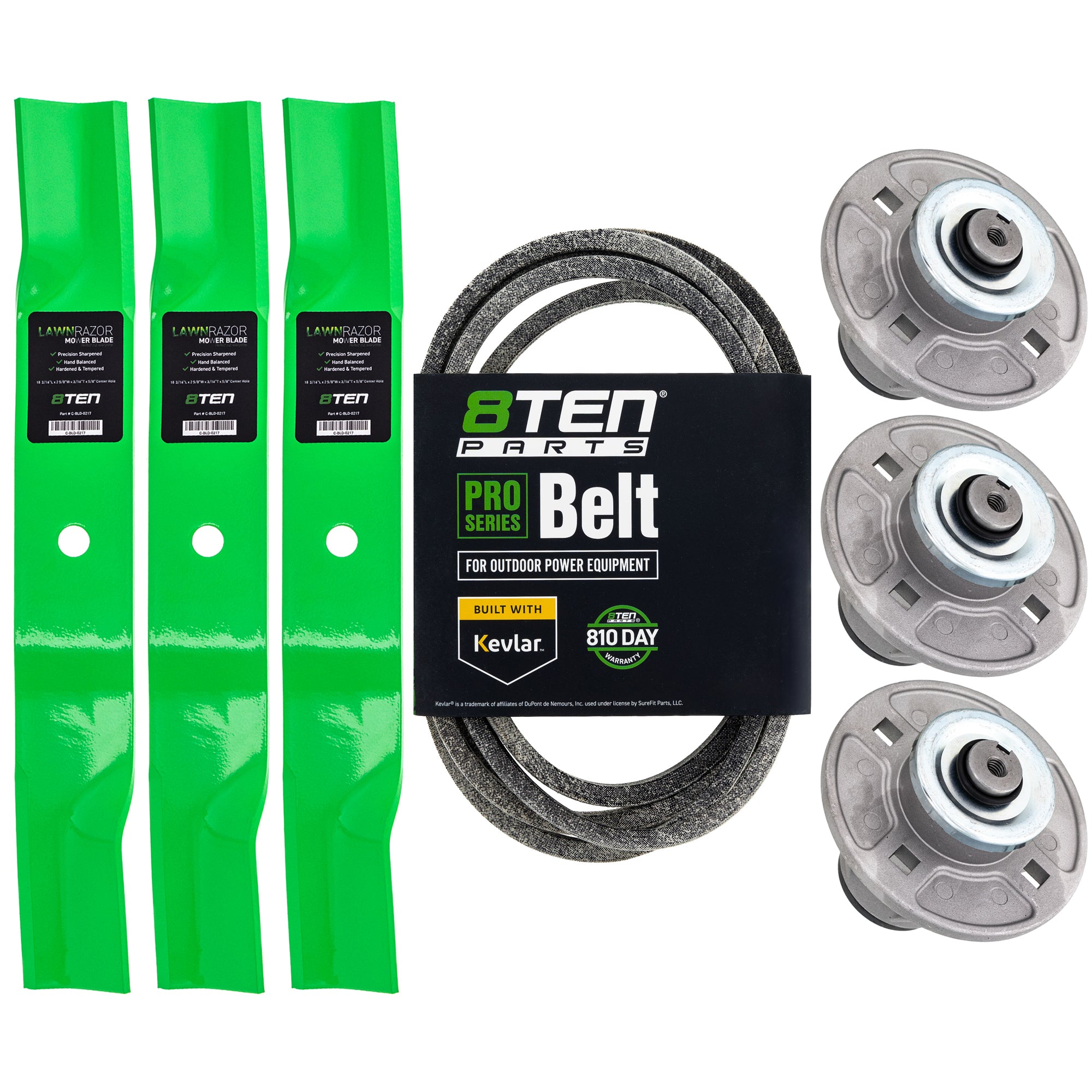 Mower Deck Rebuild Kit for Toro Exmark Stens Snapper Simplicity Oregon MTD Cub Cadet 8TEN MK1005298