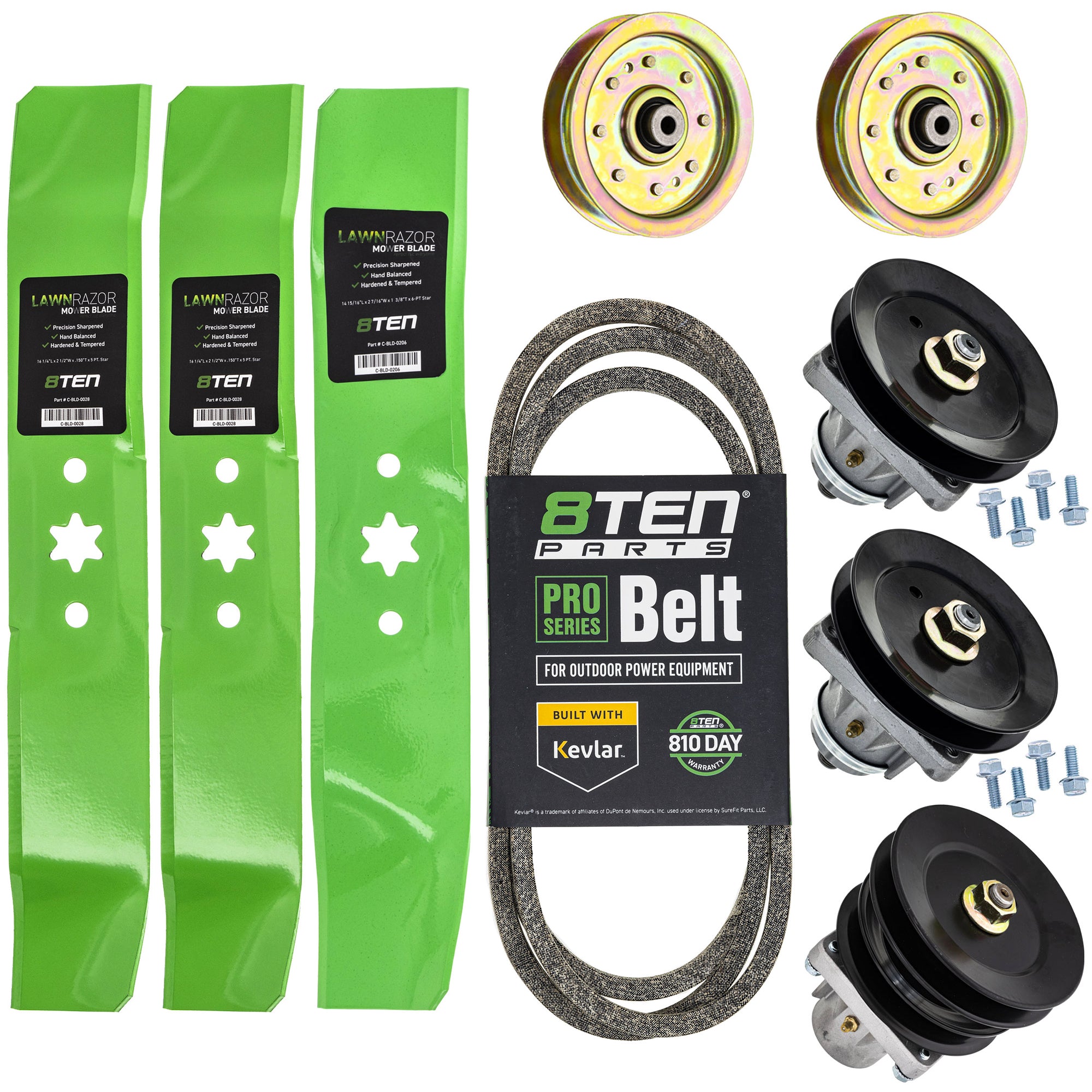Mower Deck Rebuild Kit for zOTHER Oregon MTD Cub Cadet Troy-Bilt Husqvarna Poulan 8TEN MK1005323