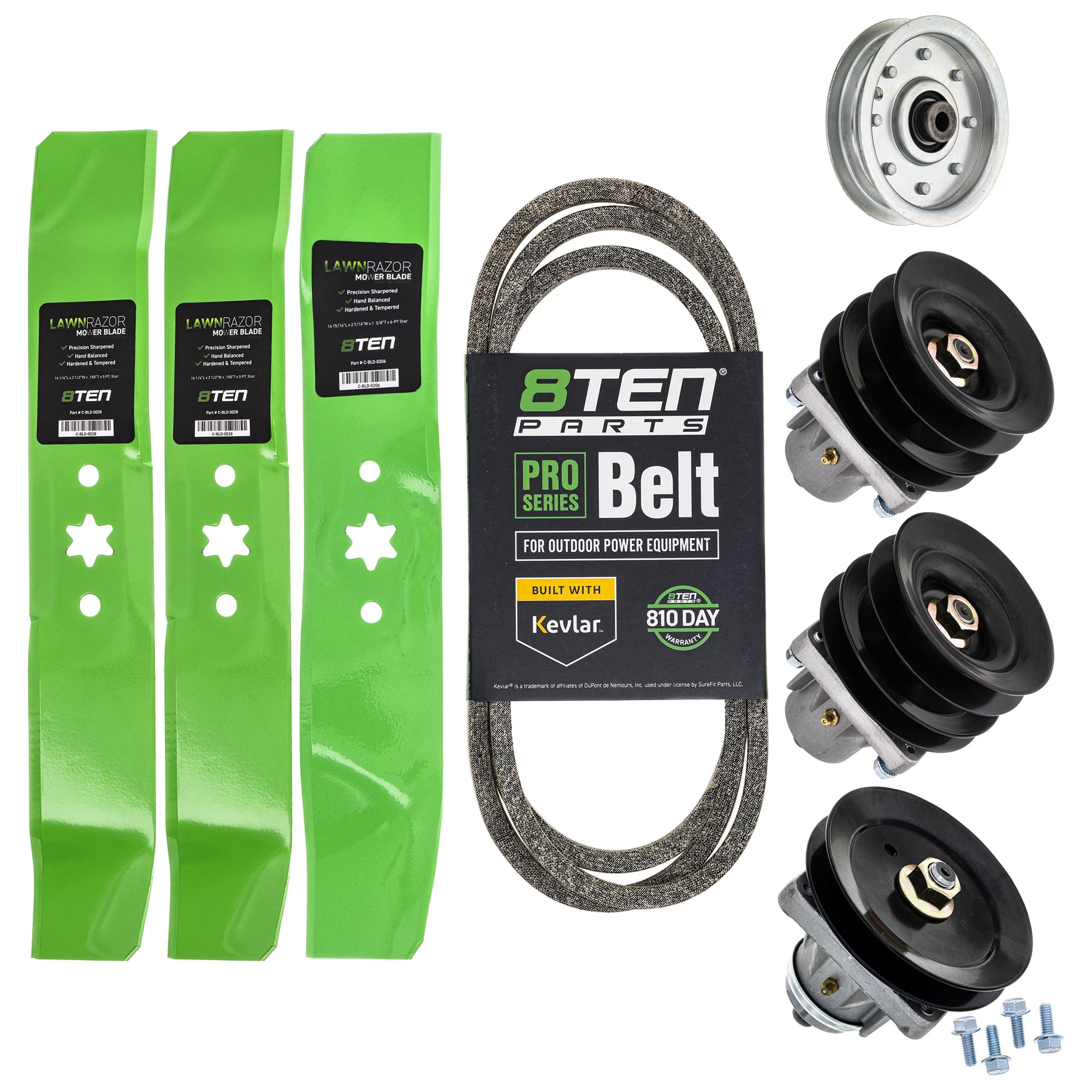 Mower Deck Rebuild Kit for zOTHER Oregon MTD Cub Cadet Troy-Bilt Husqvarna Poulan 8TEN MK1005327