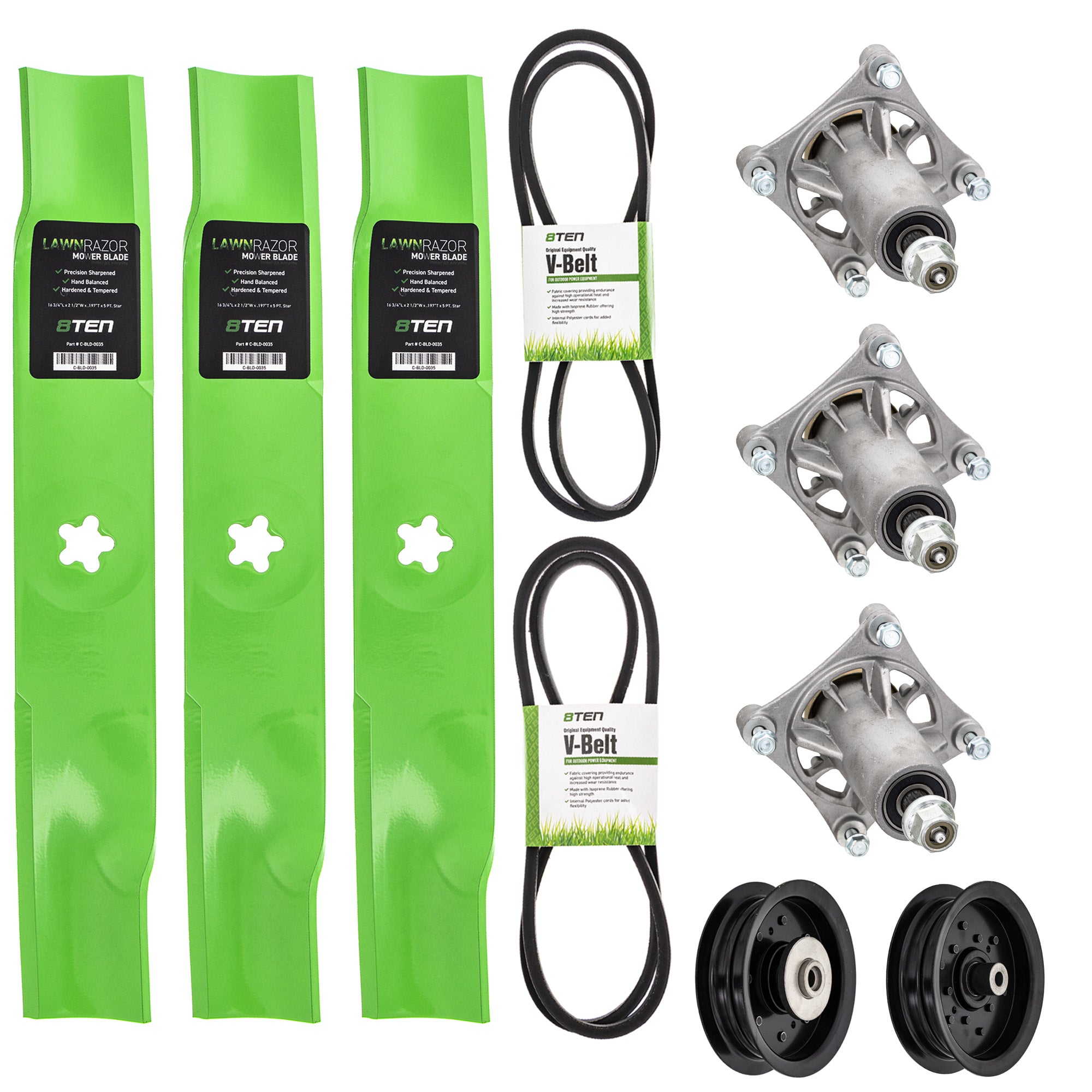 Mower Deck Rebuild Kit for zOTHER Walbro Toro Exmark Stens Oregon Murray MTD Cub Cadet 8TEN MK1005406