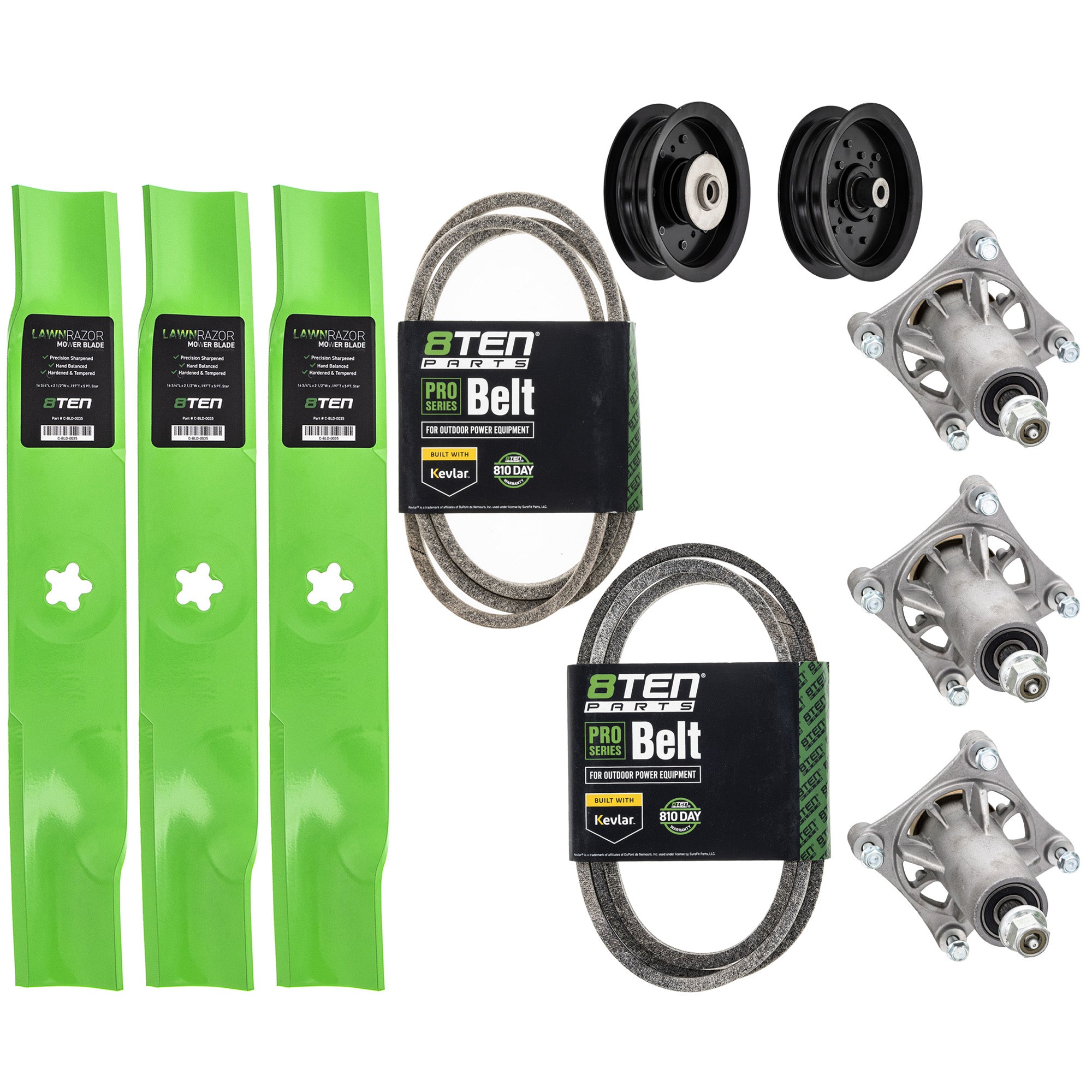 Mower Deck Rebuild Kit for zOTHER Walbro Toro Exmark Stens Oregon Murray MTD Cub Cadet 8TEN MK1005406