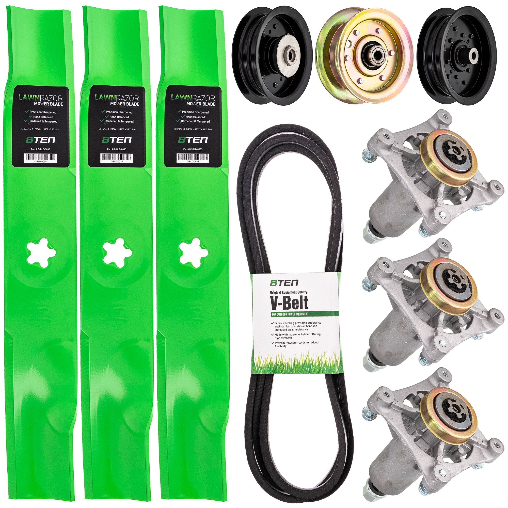 Mower Deck Rebuild Kit for zOTHER Walbro Toro Exmark Stens Oregon Murray MTD Cub Cadet 8TEN MK1005409