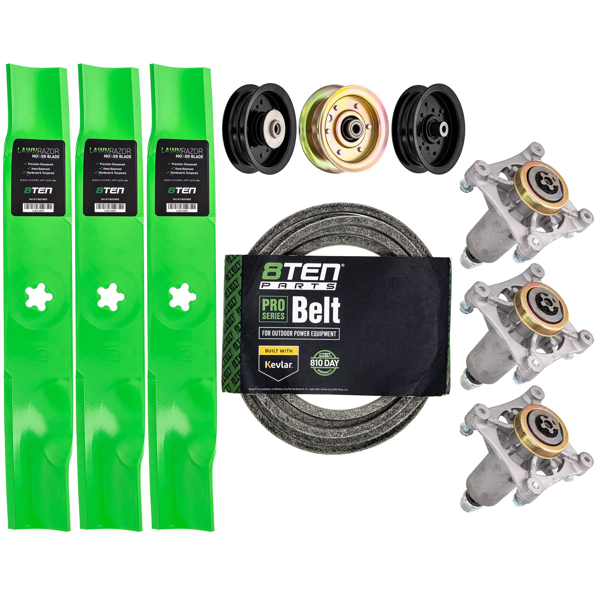 Mower Deck Rebuild Kit for zOTHER Walbro Toro Exmark Stens Oregon Murray MTD Cub Cadet 8TEN MK1005409