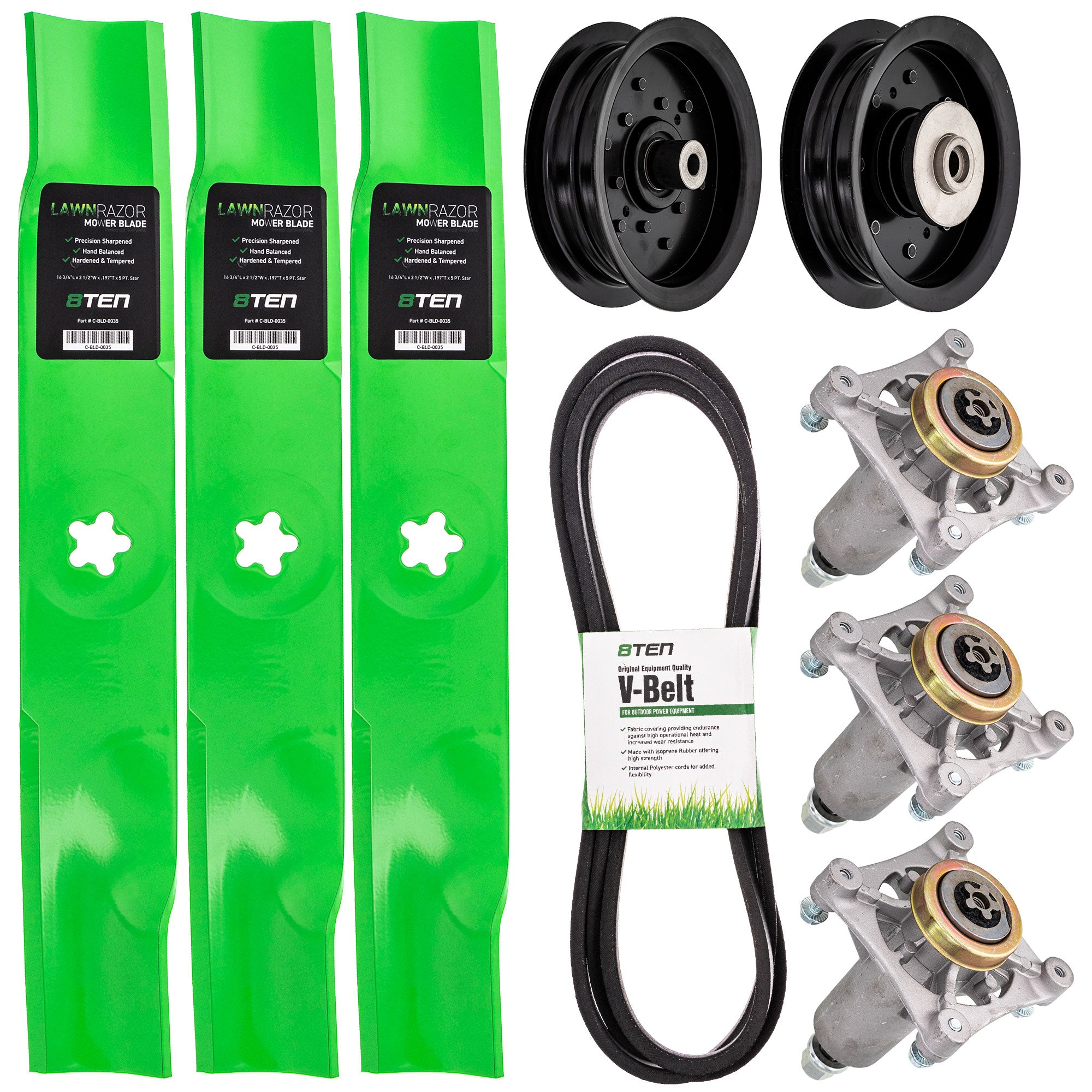 Mower Deck Rebuild Kit for zOTHER Walbro Toro Exmark Stens Oregon Murray MTD Cub Cadet 8TEN MK1005410